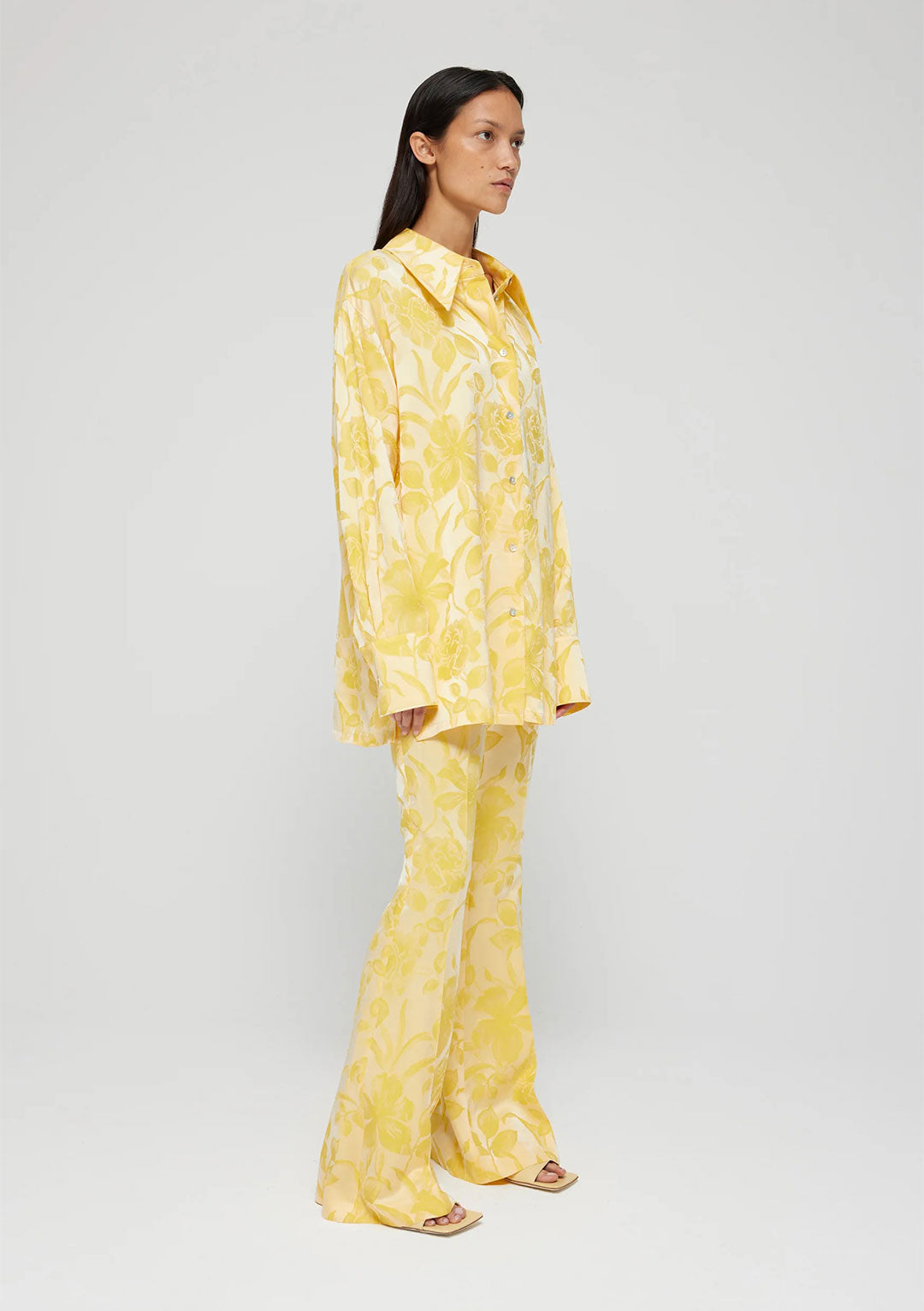 RÓHE FLORAL JACQUARD BLOUSE