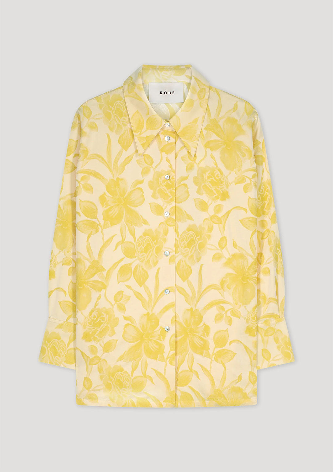 RÓHE FLORAL JACQUARD BLOUSE