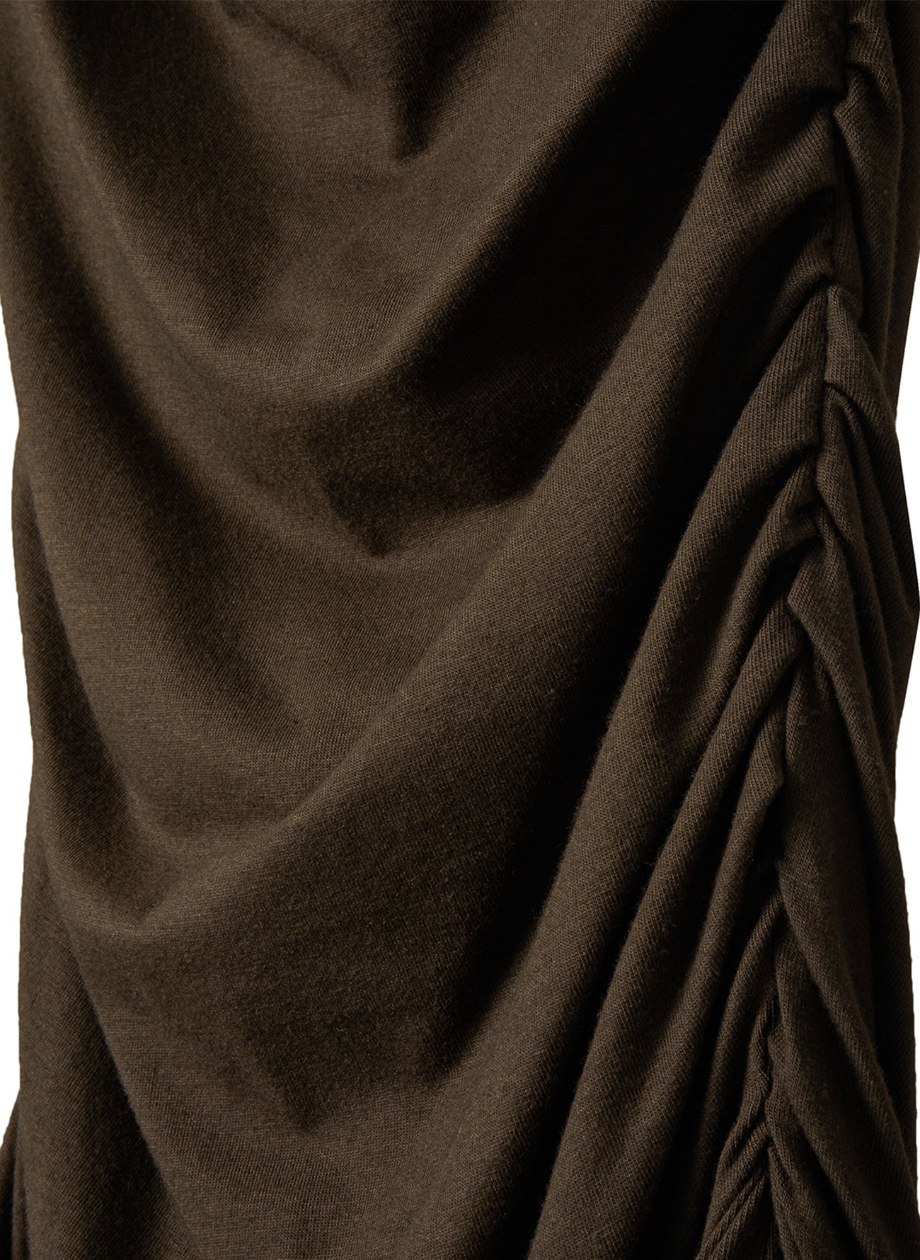 OPEN YY DRAPED MINI DRESS