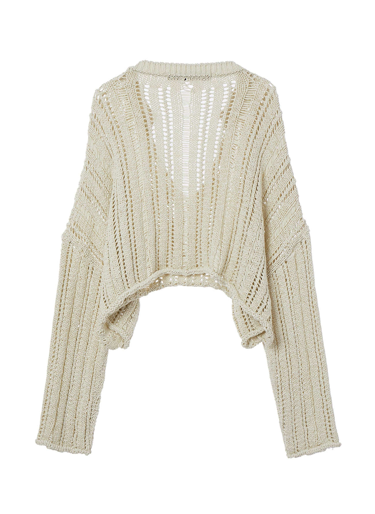 OPEN YY V-NECK OPEN SWEATER