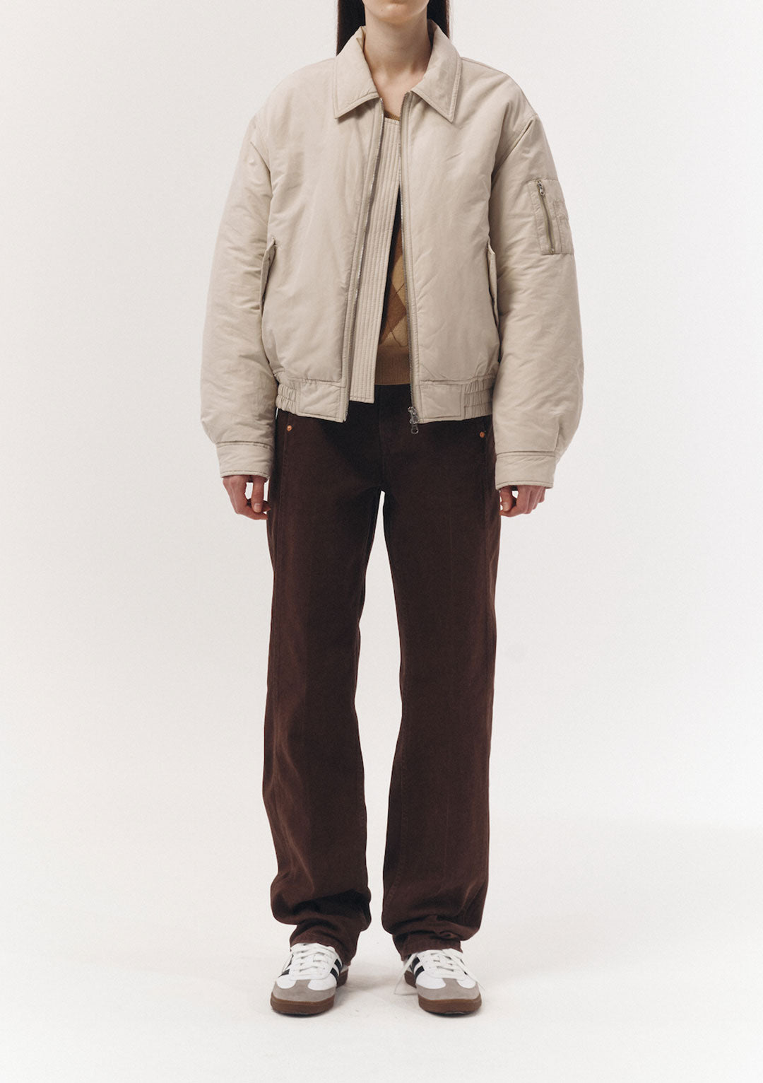 DUNST Classic Collared Bomber Jacket