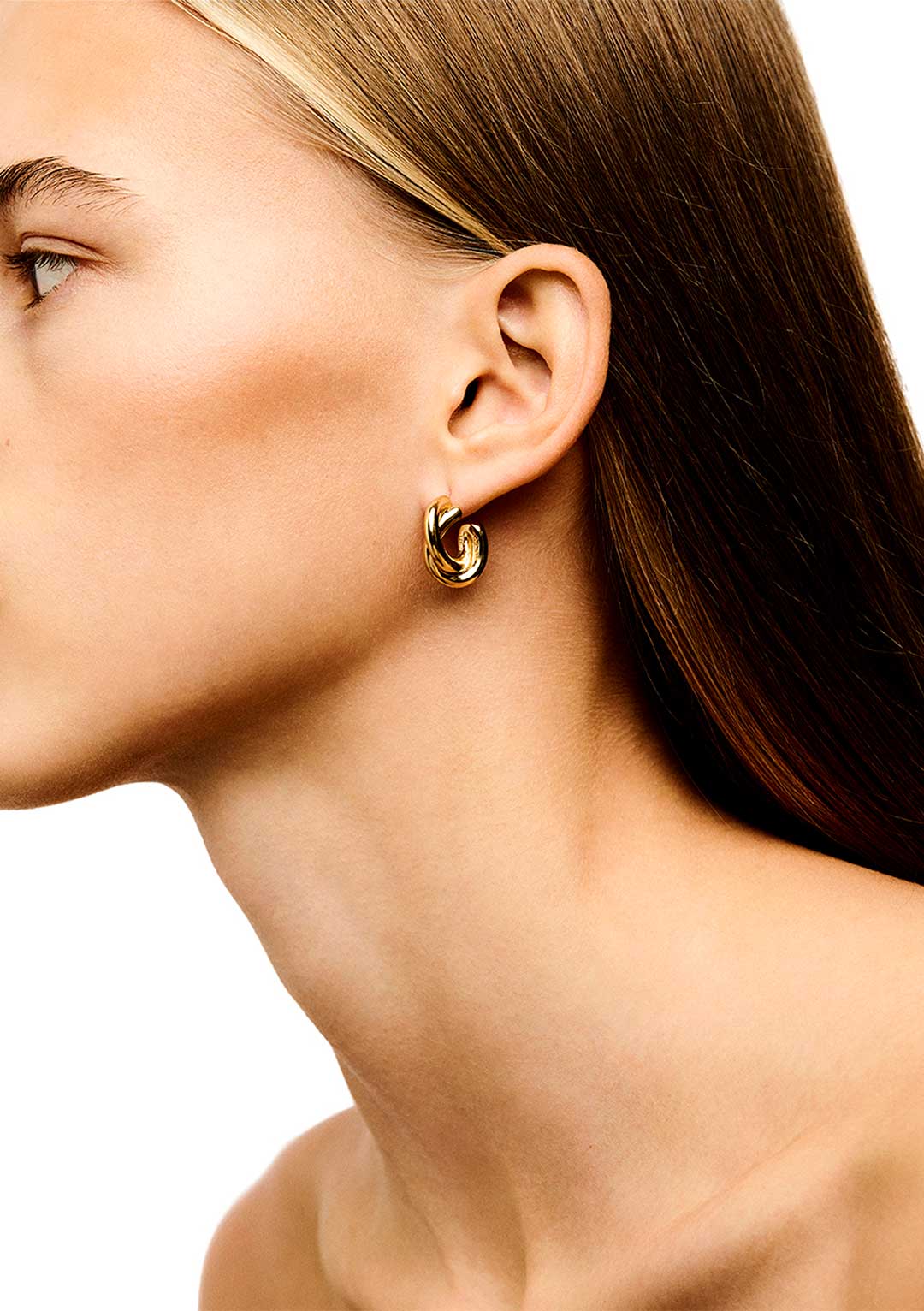 LIÉ STUDIO DIANA EARRINGS GOLD
