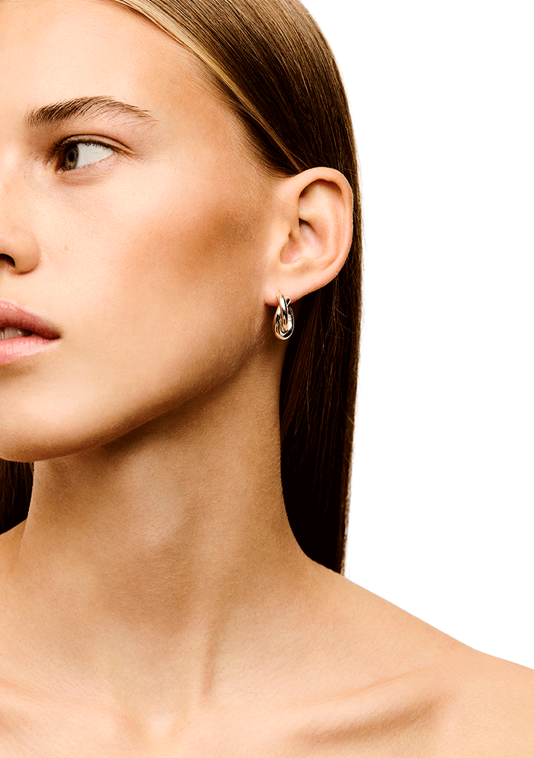 LIÉ STUDIO DIANA EARRINGS SILVER