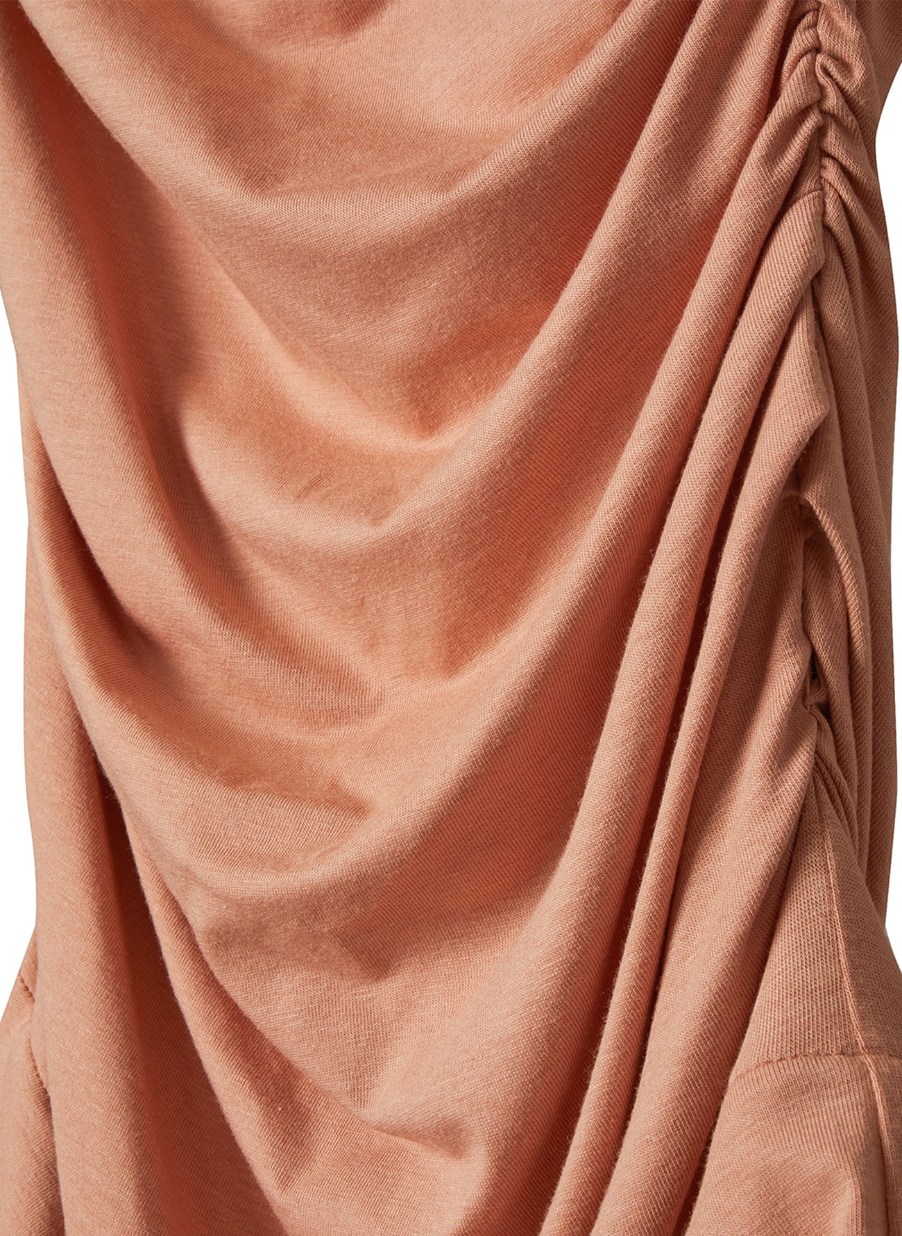 OPEN YY DRAPED MINI DRESS