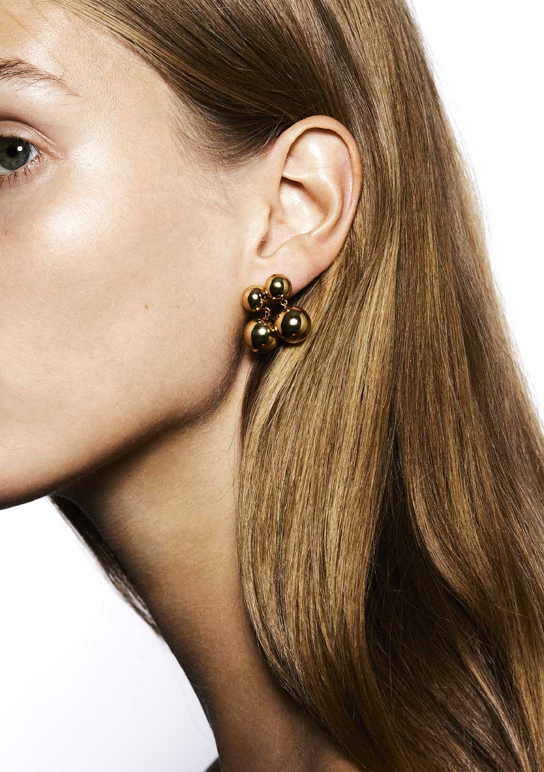 LIÉ STUDIO CAROLINE EARRINGS GOLD
