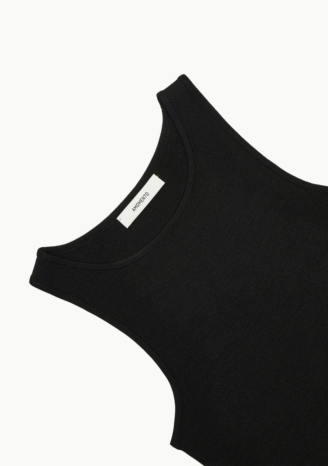 AMOMENTO CUT-OUT SLEEVELESS TOP