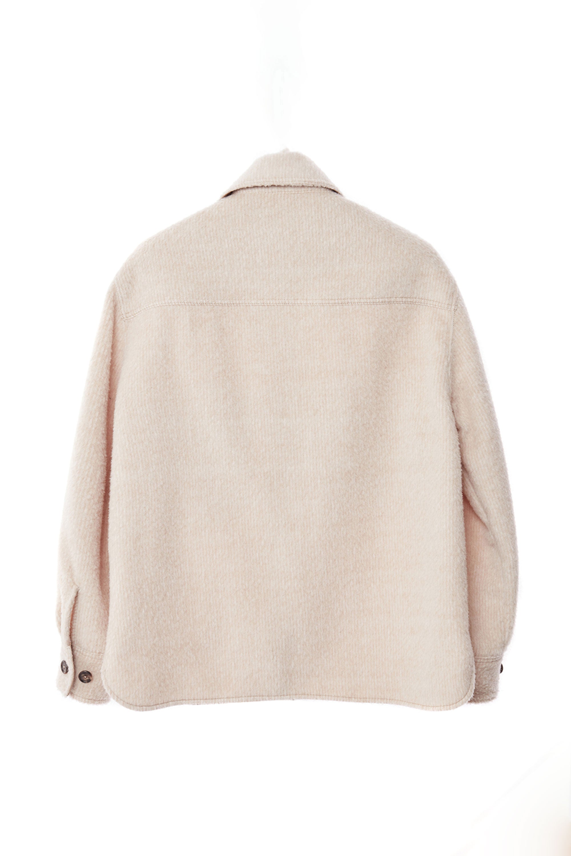 YOUNGOH STRIPE OVERSHIRT JACKET