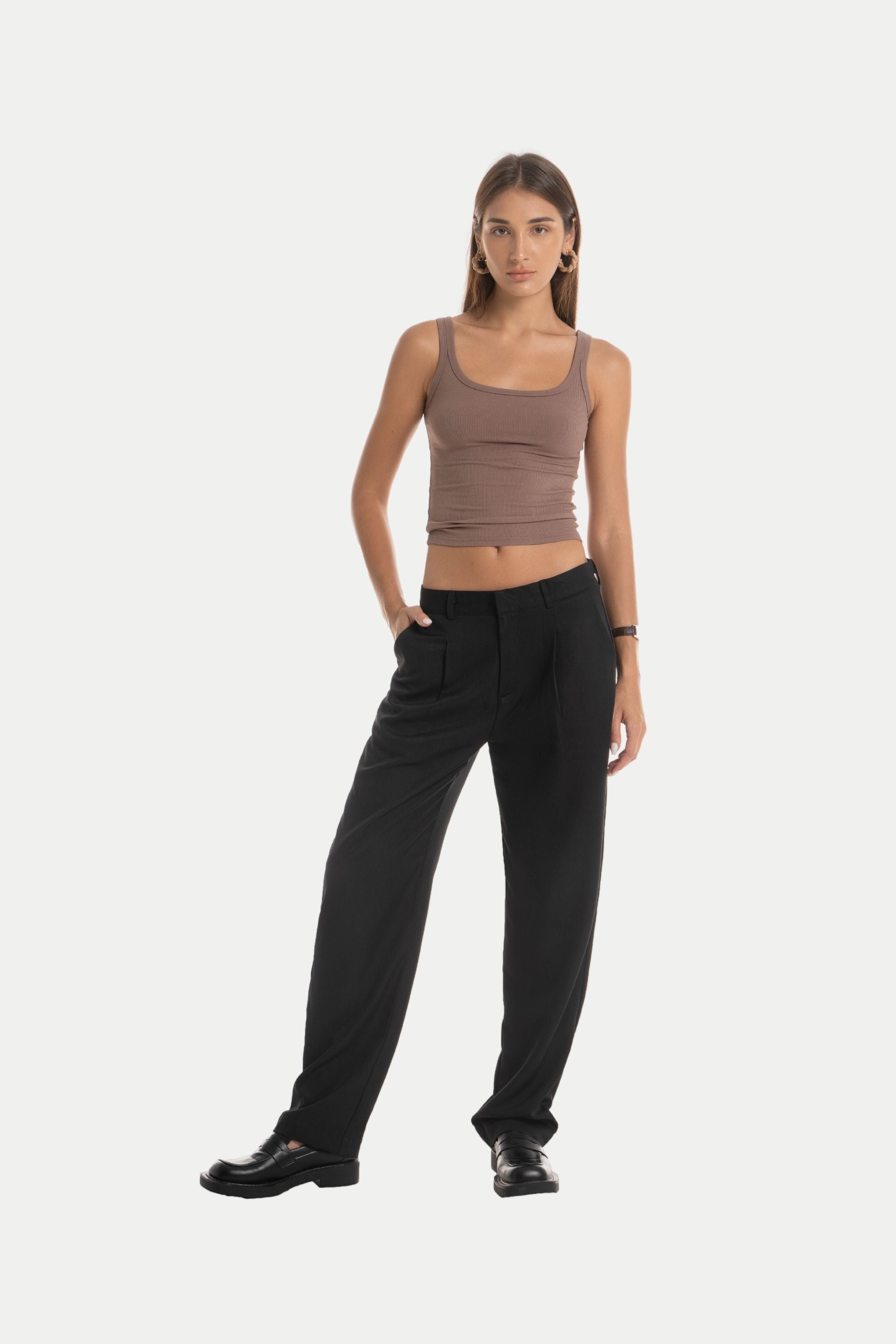 DMD STUDIOS MINI RIBBED TANK