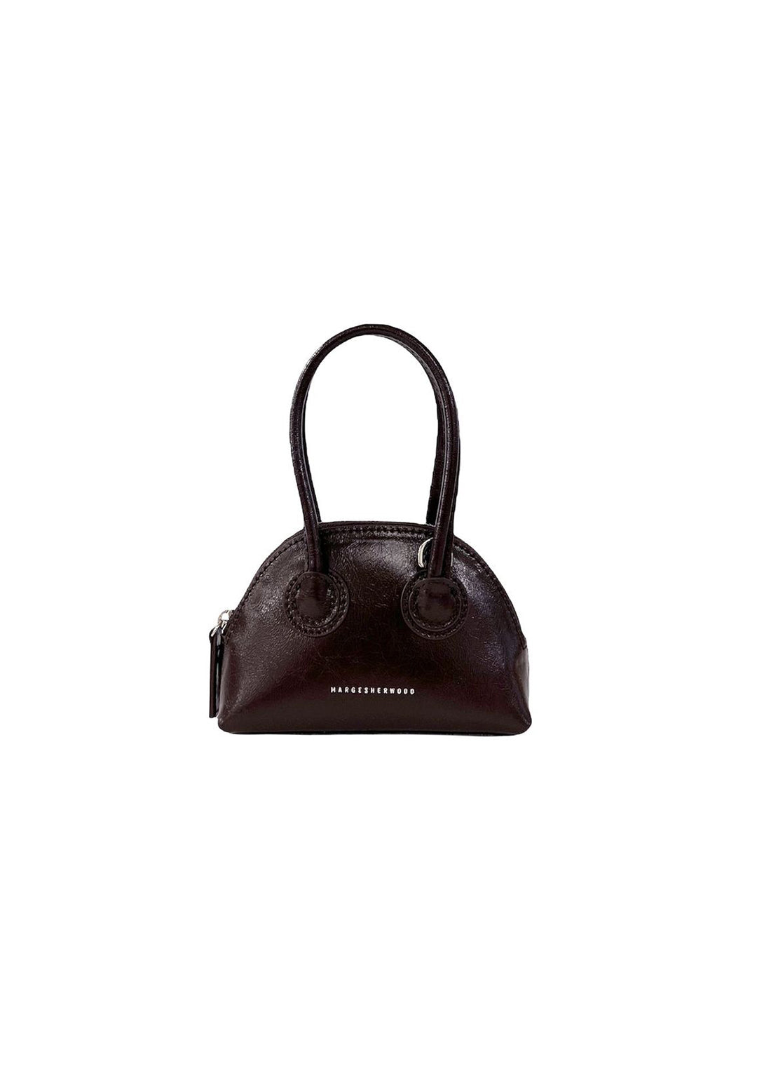 Bessette Shoulder Bag(+STRAP)_Dark brown crinkle