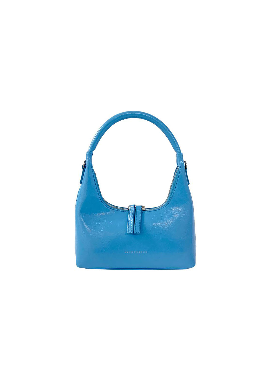 MARGE SHERWOOD Hobo Mini + Strap Neon Blue Crinkle, Bags