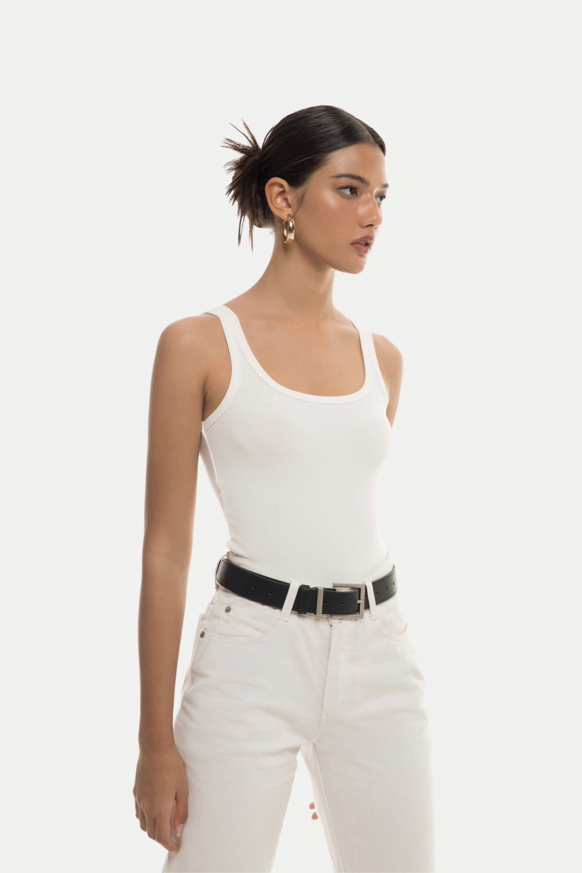 DMD STUDIOS MINI RIBBED TANK