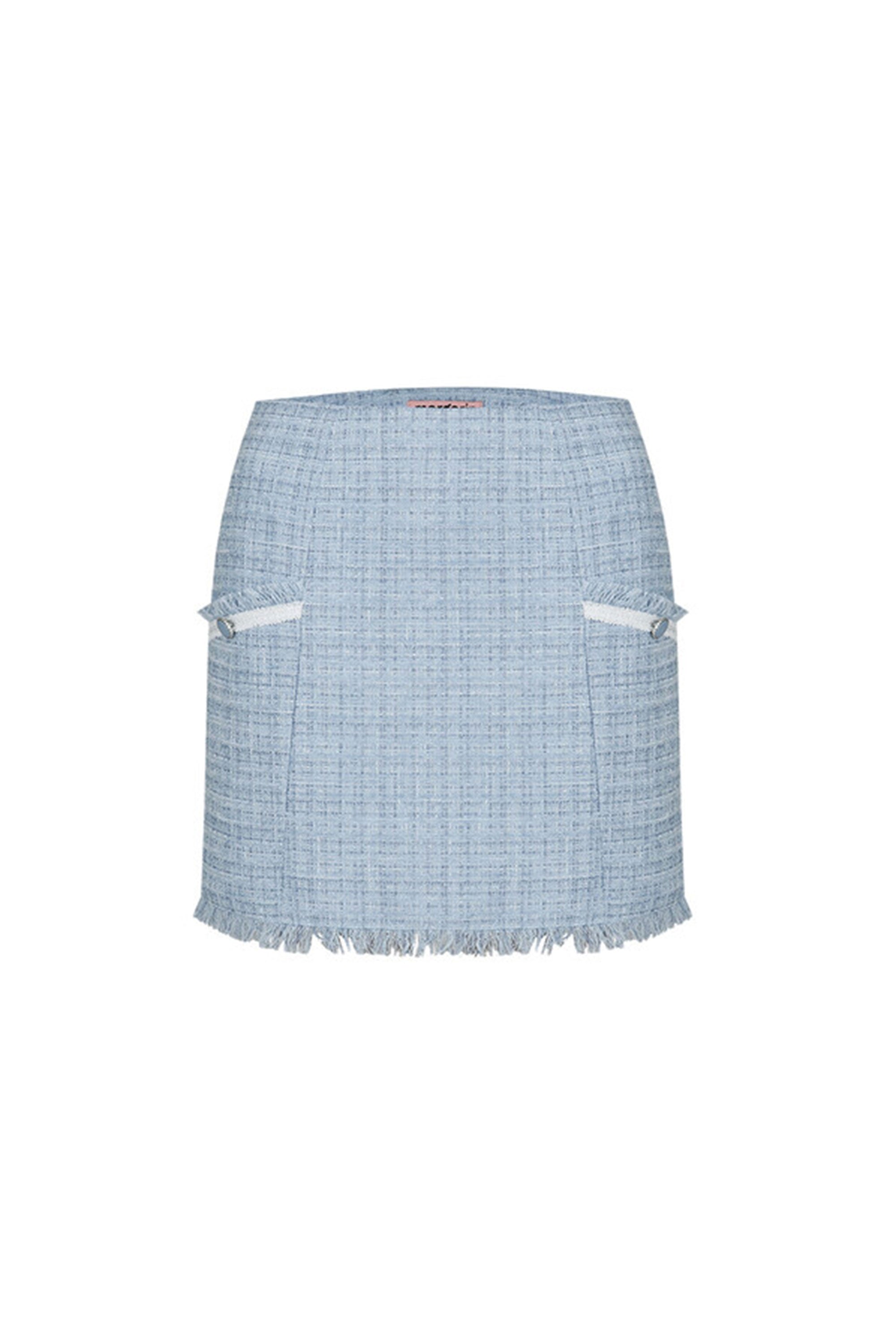 MARGARIN FINGERS POCKET FRINGE SKIRT