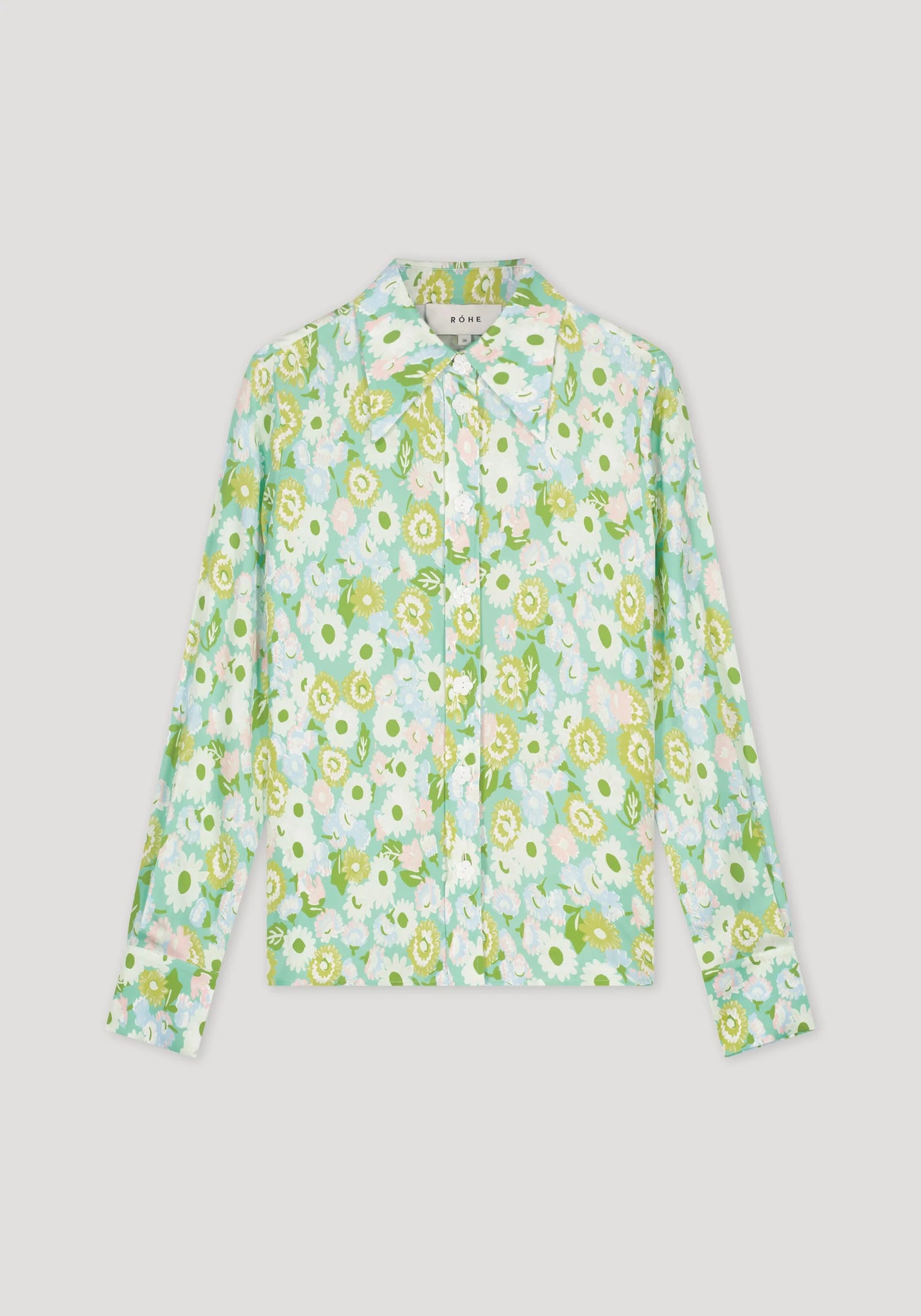 RÓHE FLORAL FITTED BLOUSE