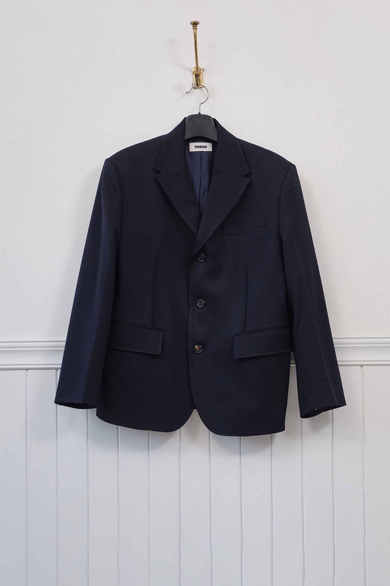 YOUNGOH THREE BUTTON TAILORED JACKET