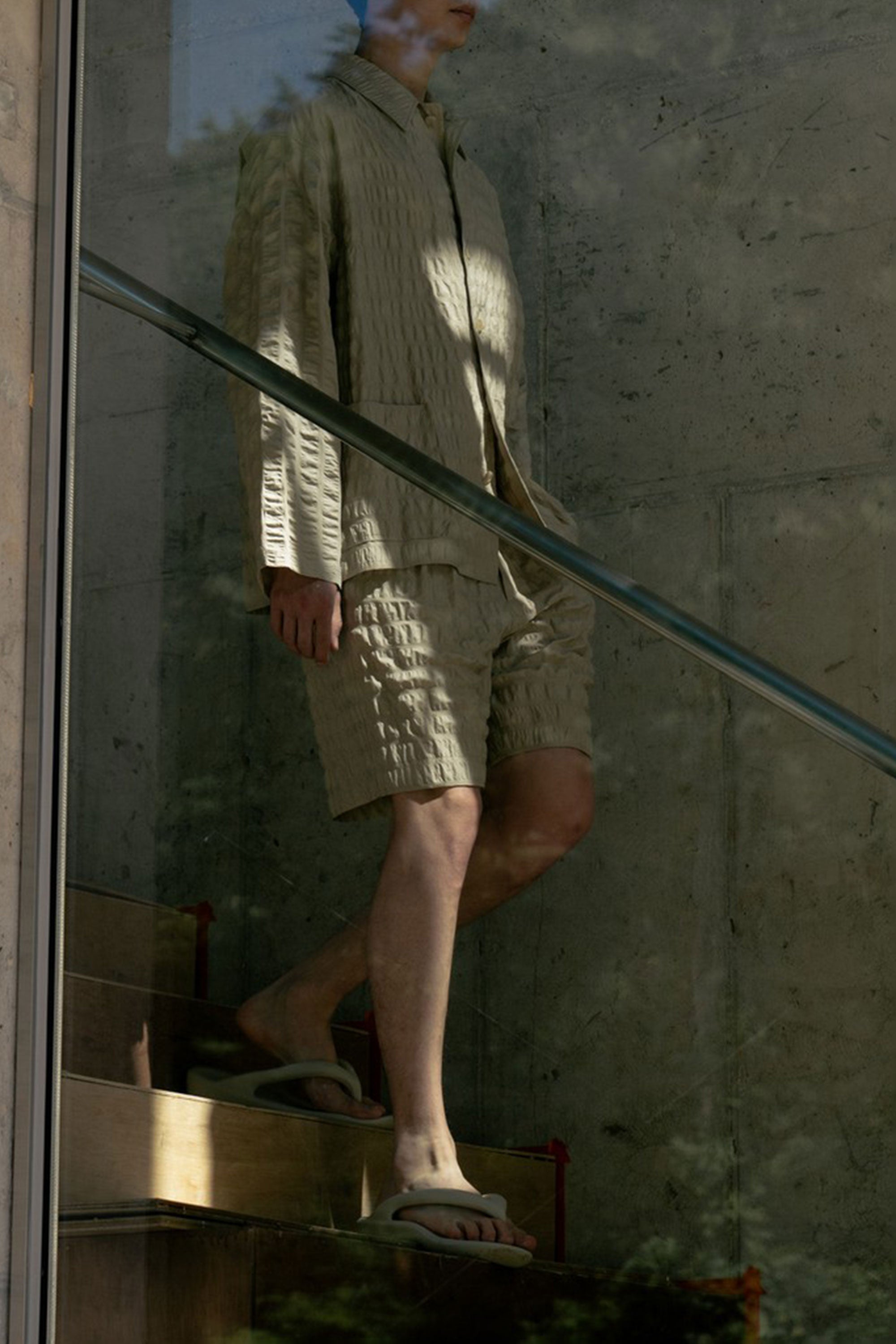 LE17SEPTEMBRE HOMME RIPPLE RELAXED JACKET