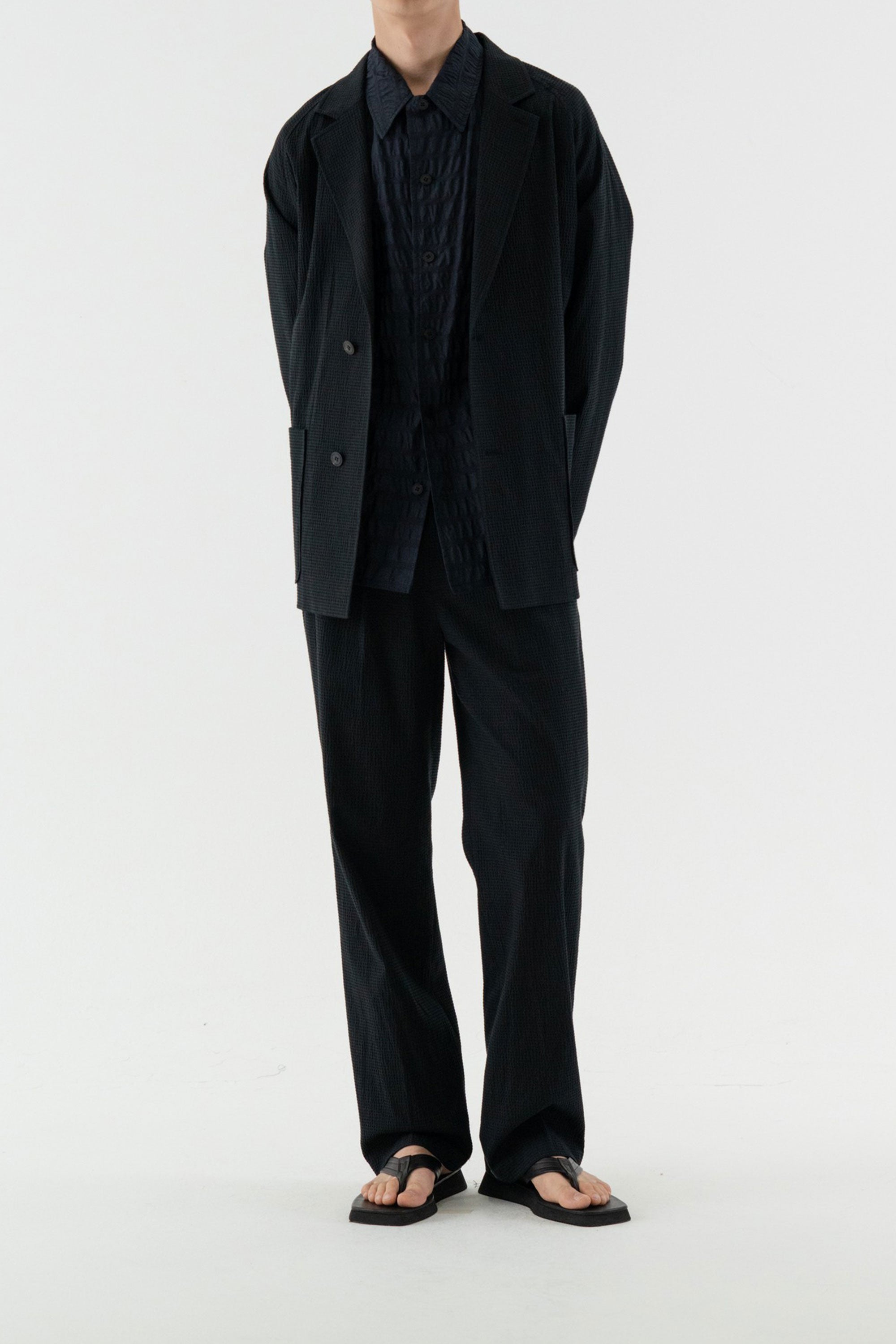 LE17SEPTEMBRE HOMME RIPPLE RELAXED JACKET