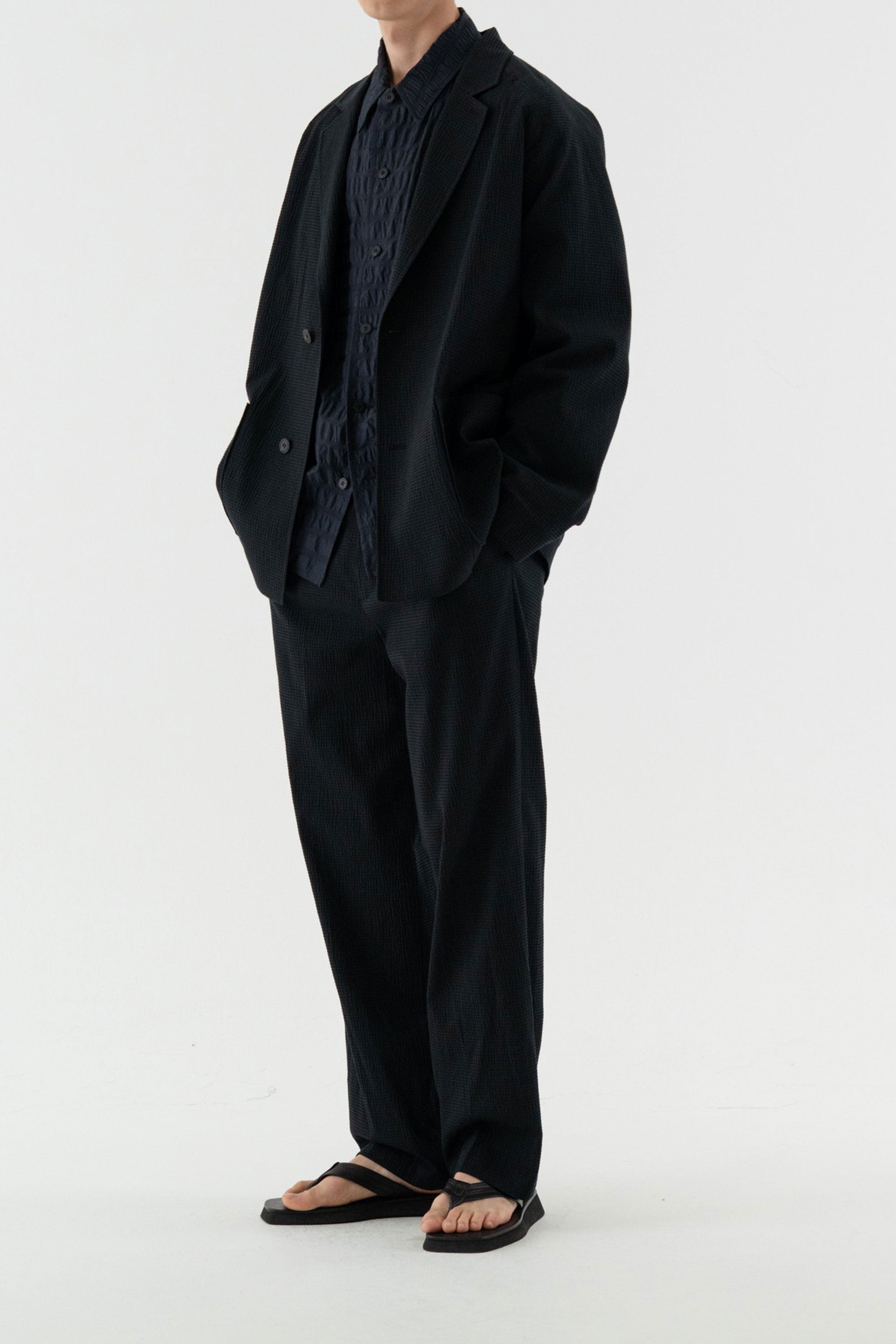 LE17SEPTEMBRE HOMME RIPPLE RELAXED JACKET