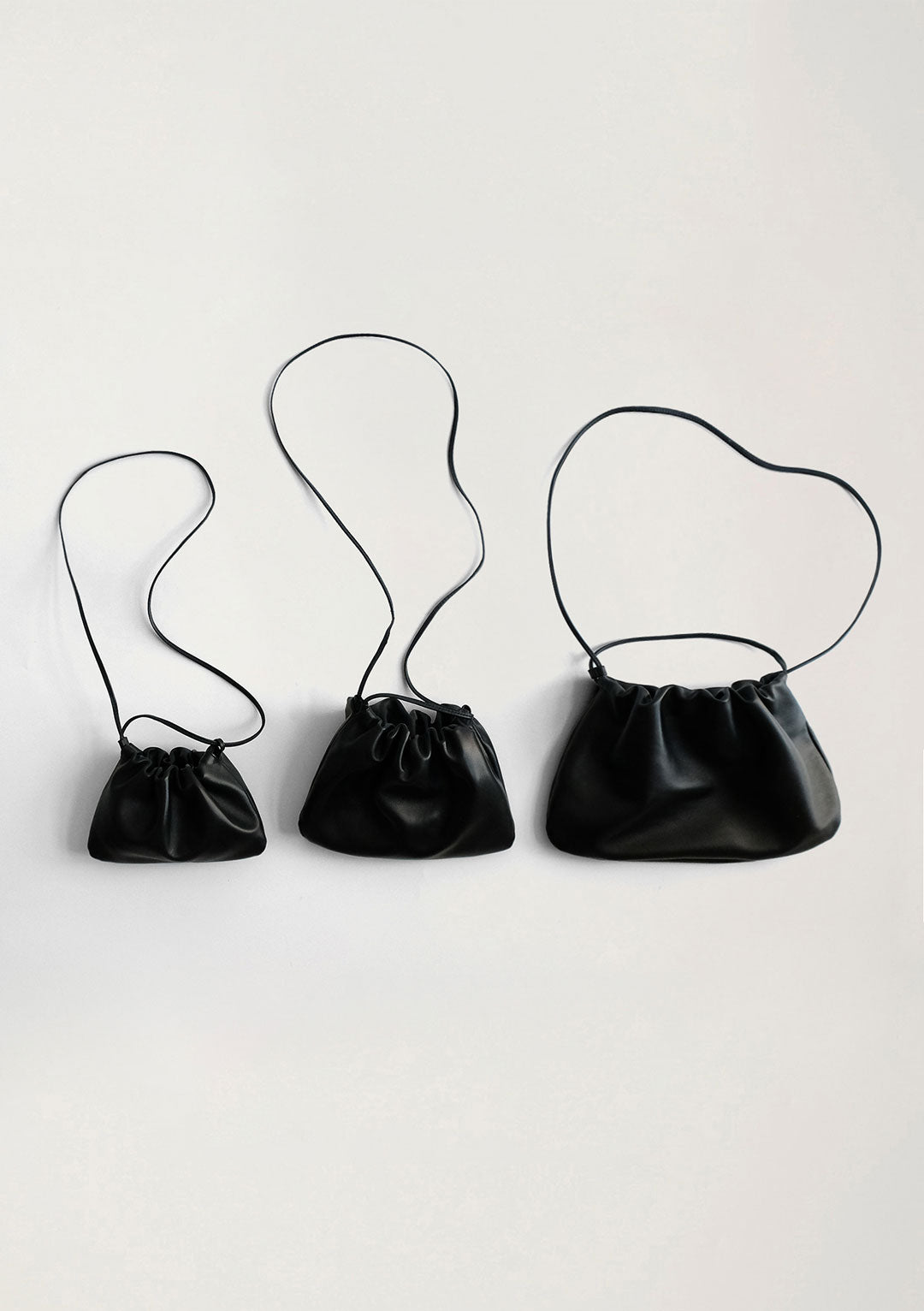 NOTHING WRITTEN NELLA STRAP MINI BAG BLACK