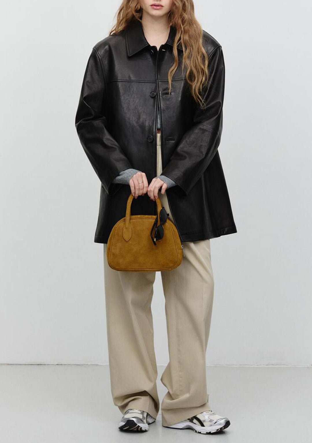 DUNST Suede Boston Tote Bag (PRE-ORDER)