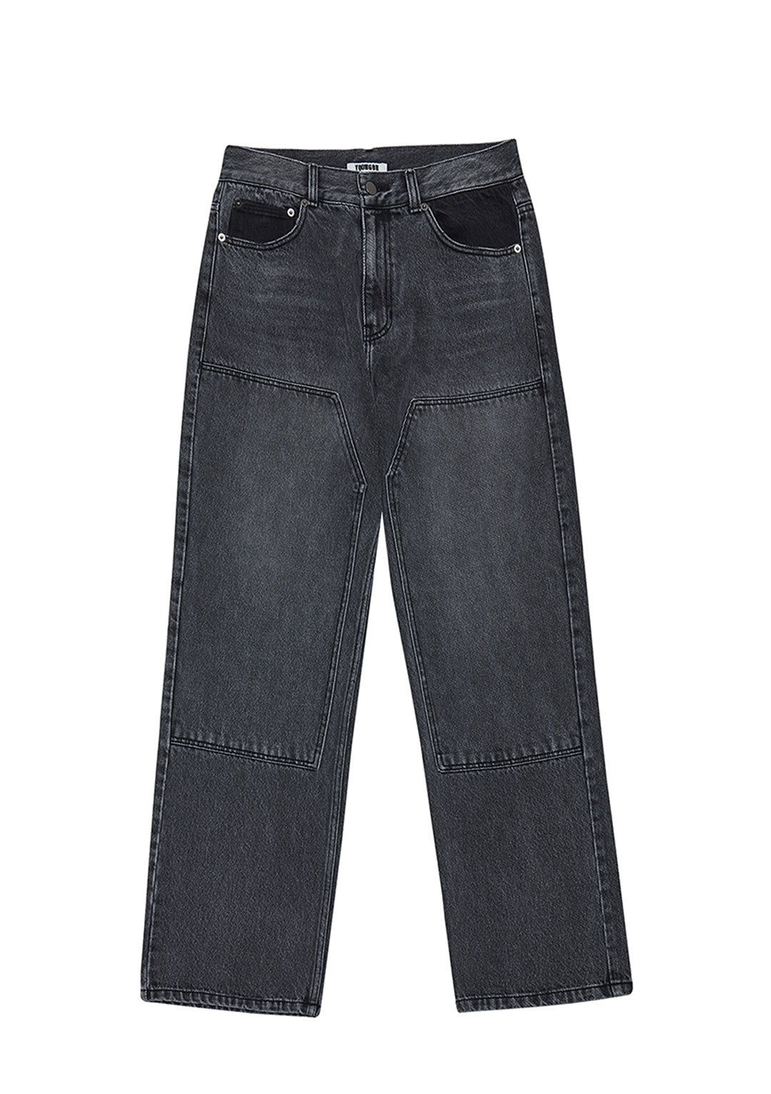 YOUNGOH PATCHED JEANS