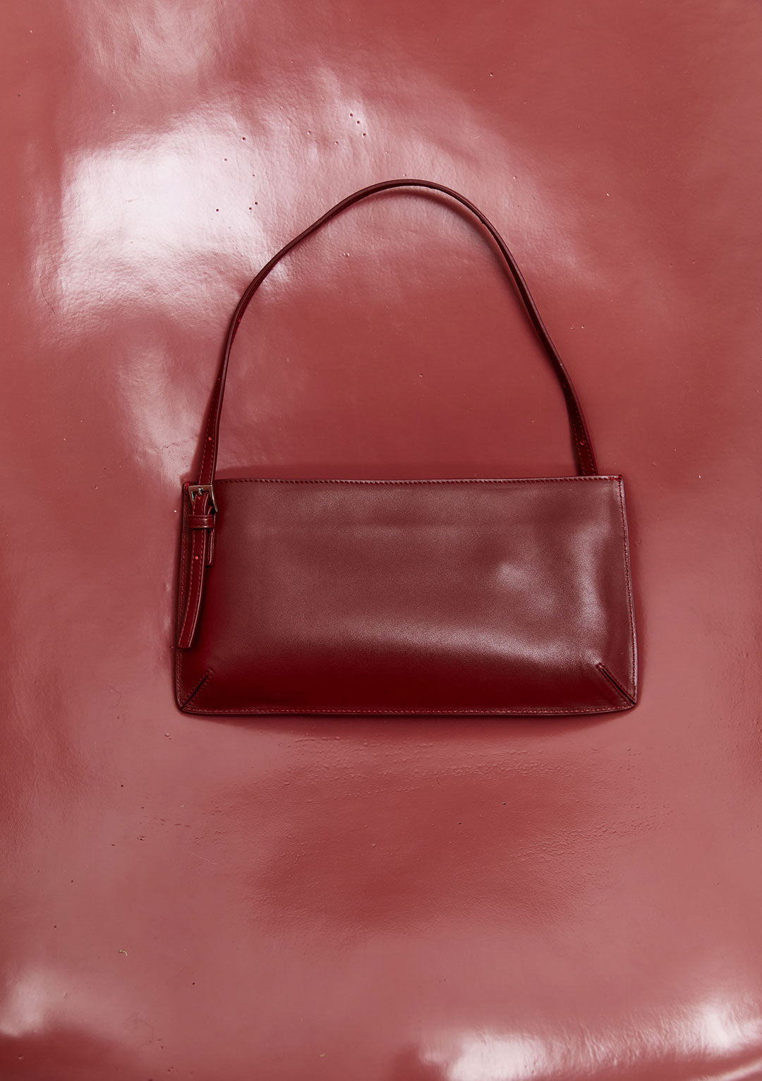 ST AGNI 90s BELT BAG MAHOGANY