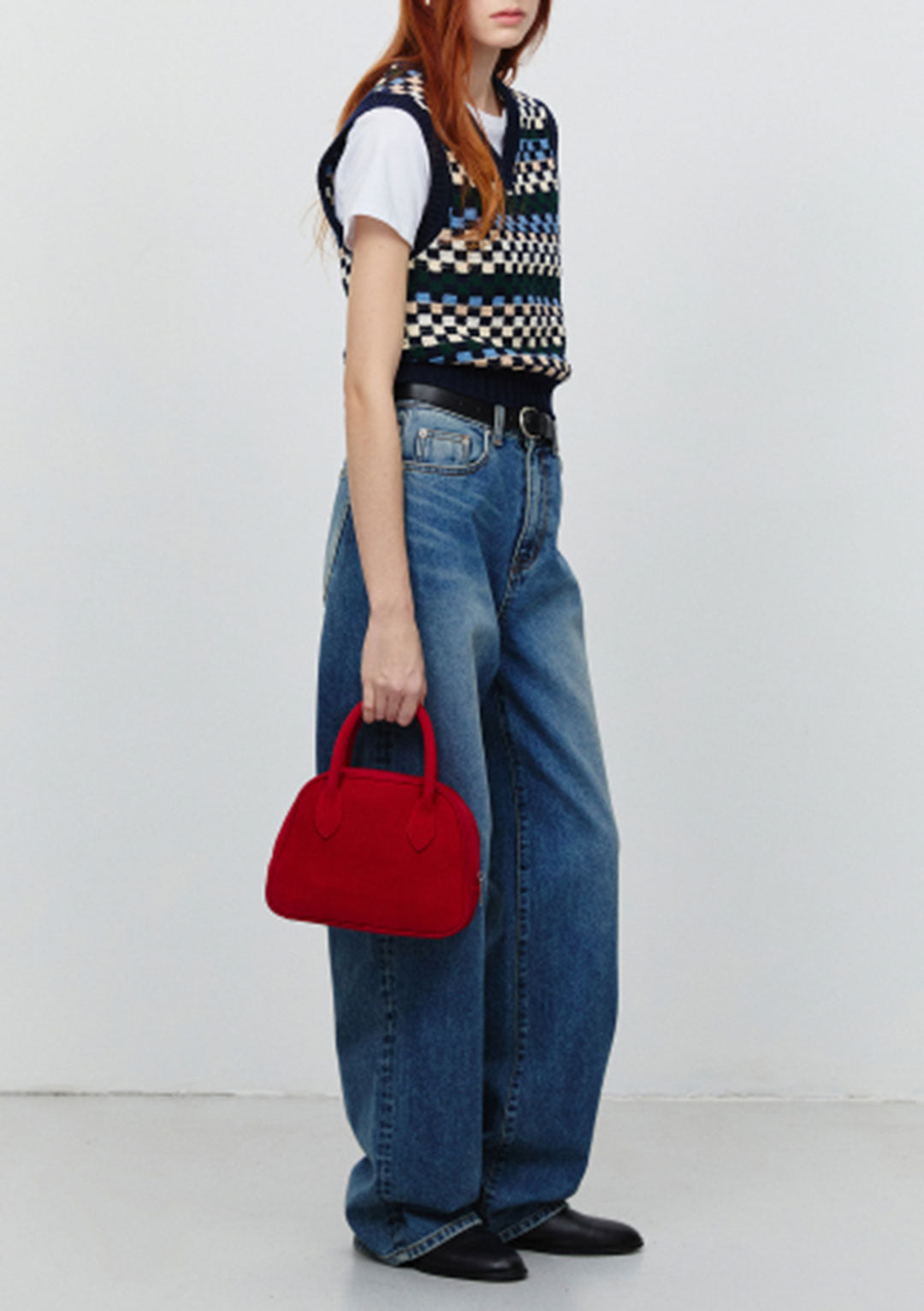 DUNST Suede Boston Tote Bag (PRE-ORDER)