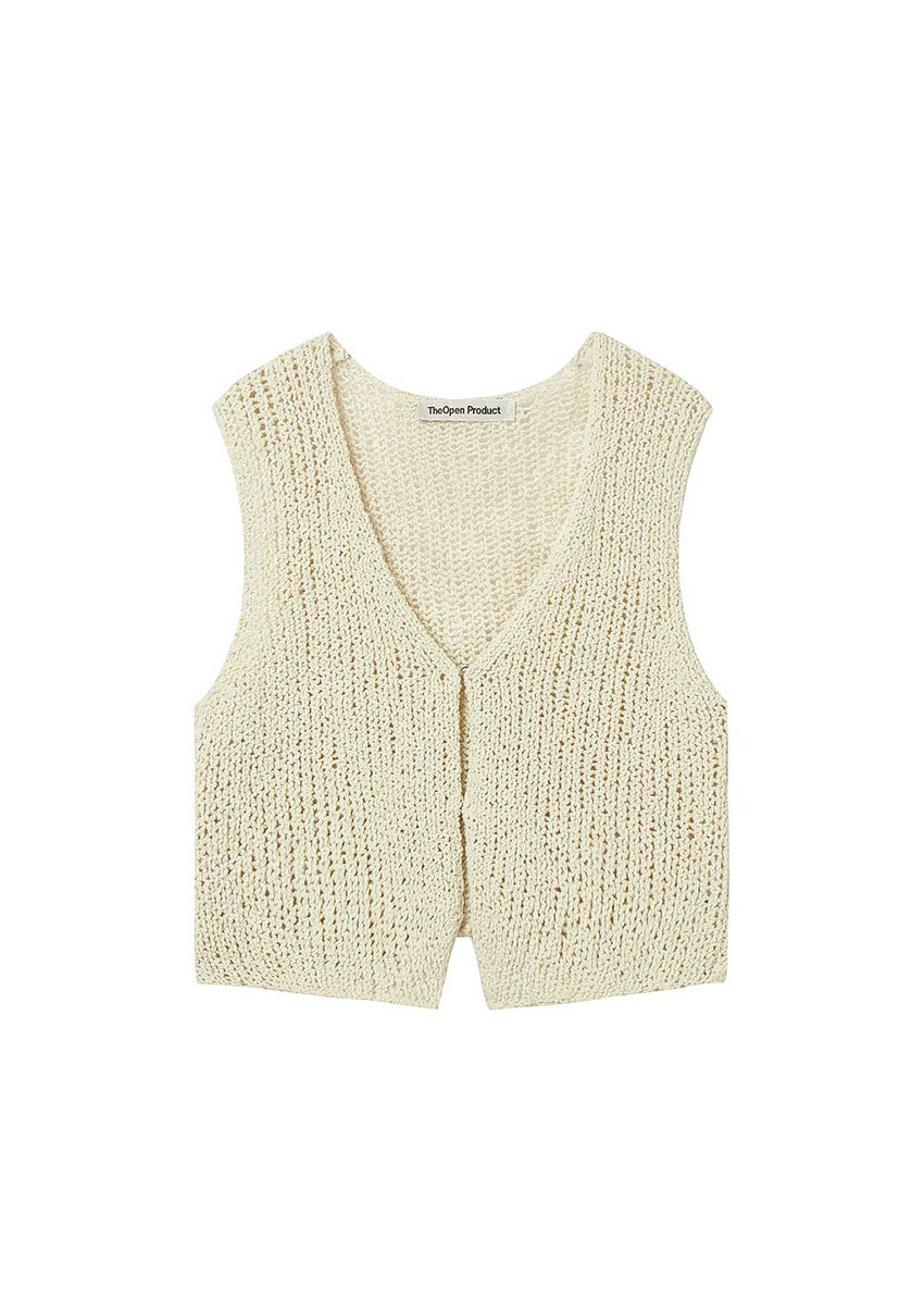 Round Neck  Knit Vest