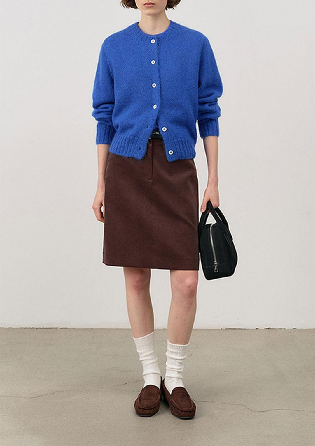 DUNST Suede Boston Tote Bag (PRE-ORDER)