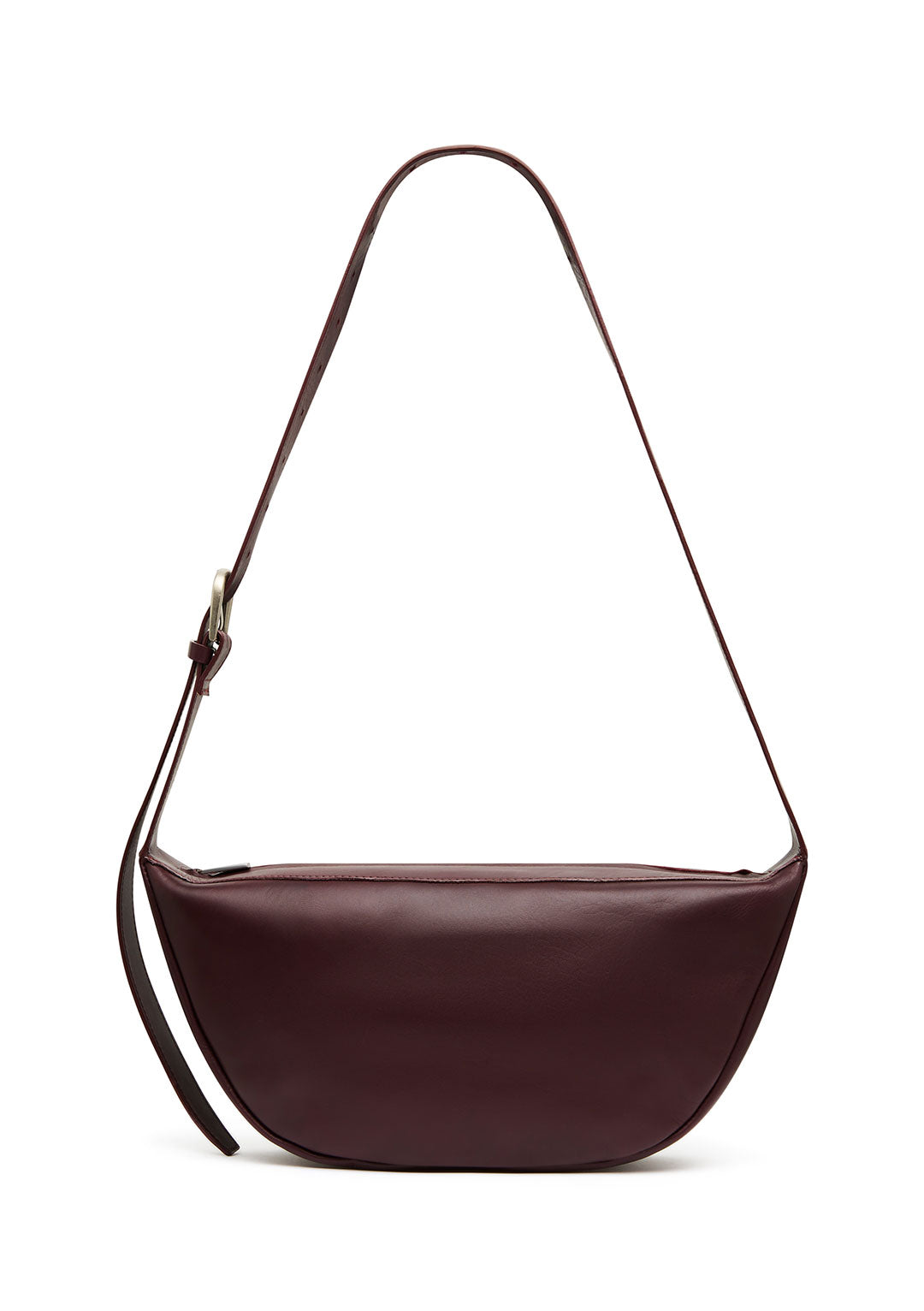 ST AGNI ADJUSTABLE CRESCENT BAG BORDEAUX