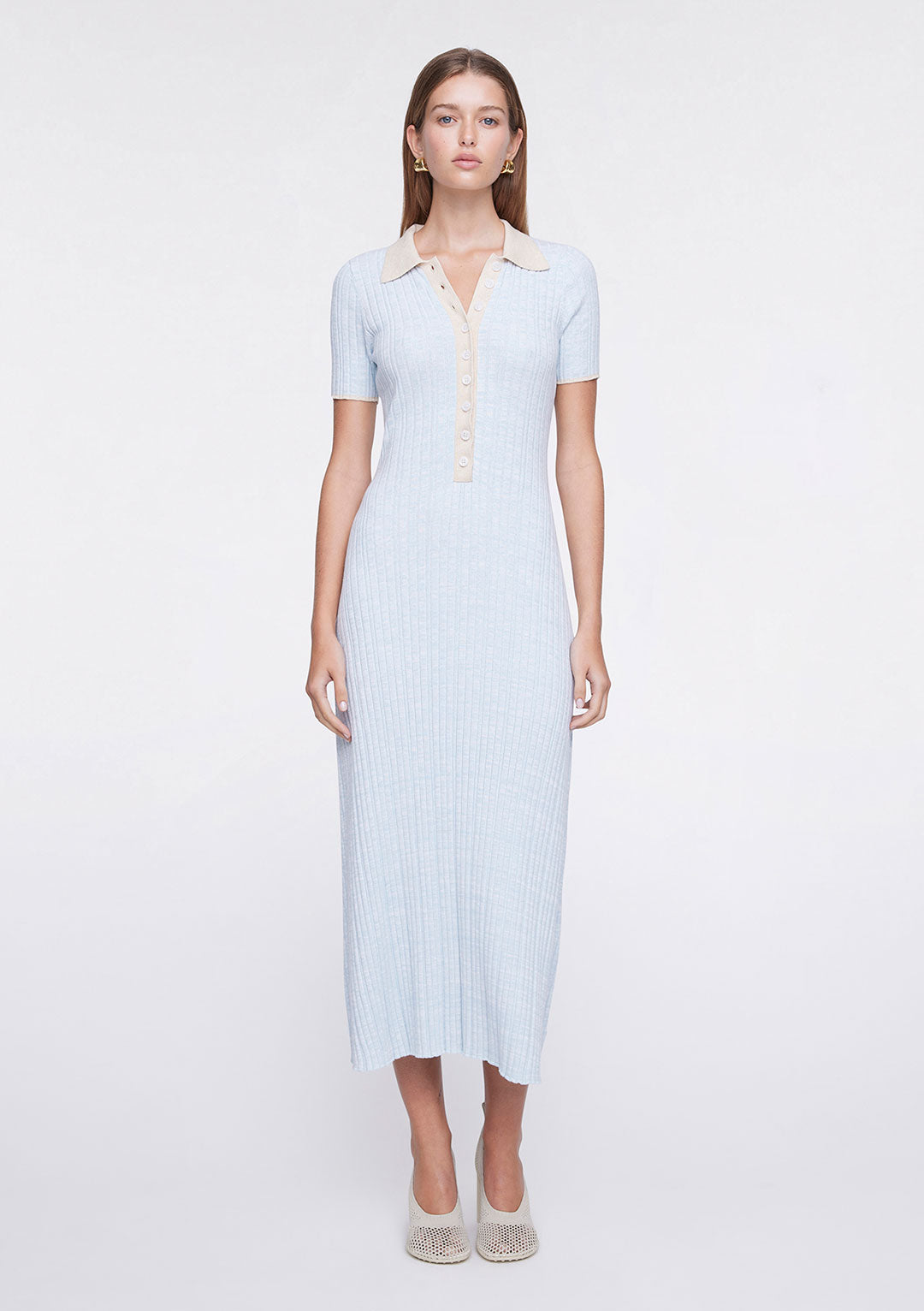 ANNA QUAN Penelope Dress Polar w/ Malt