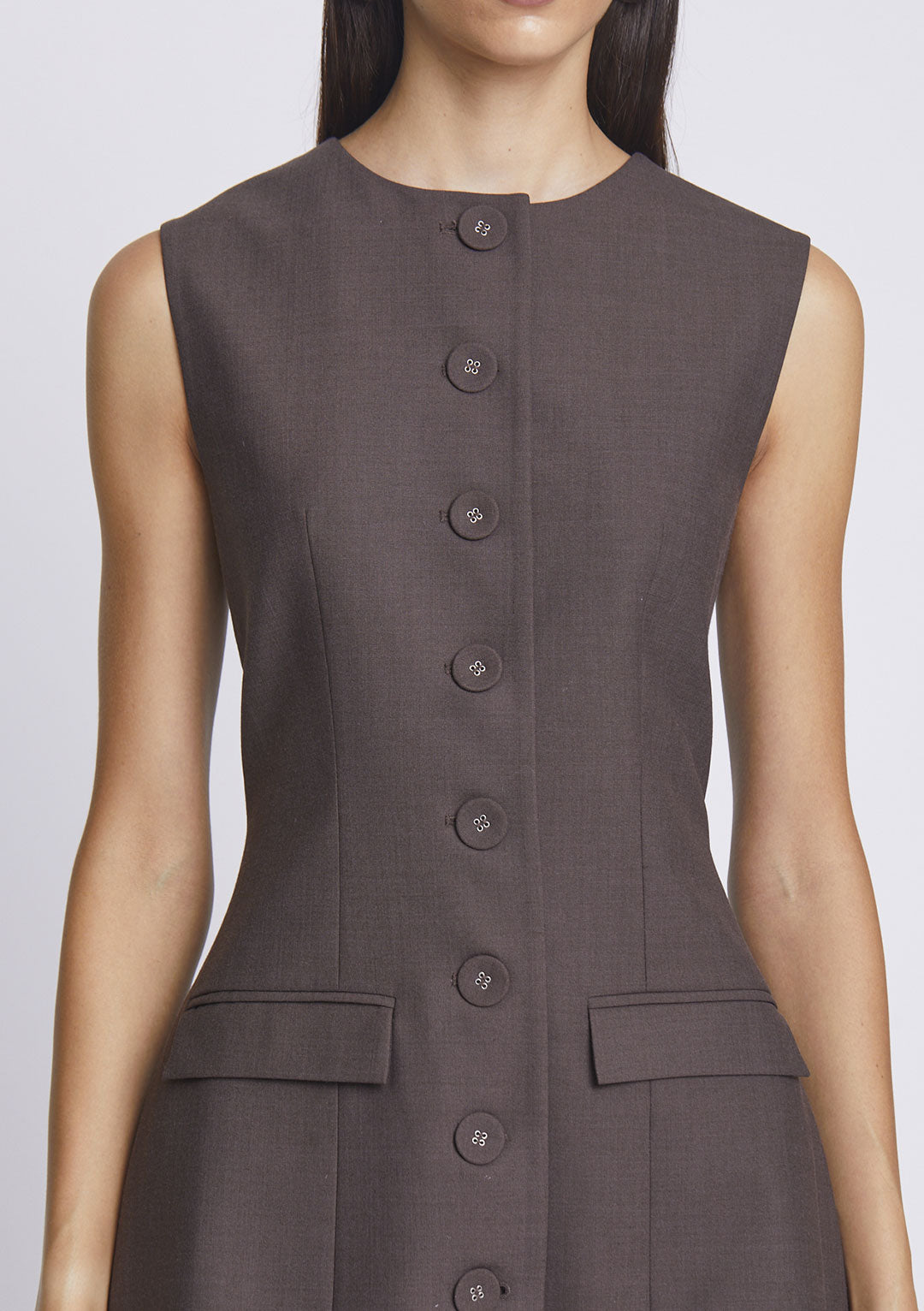 ANNA QUAN Sofia Dress Chocolate
