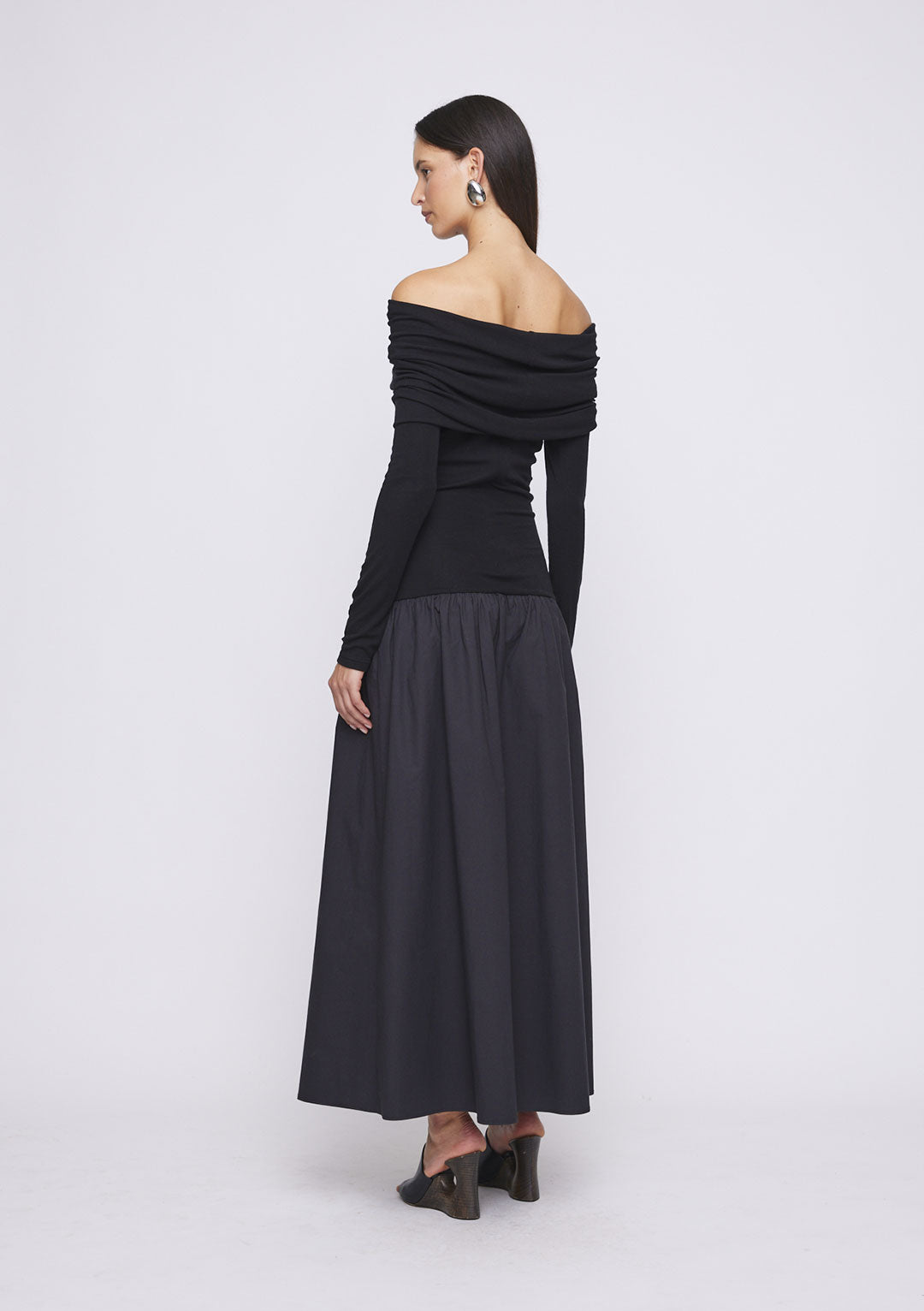 ANNA QUAN Morgan Dress Noir w/ Shade