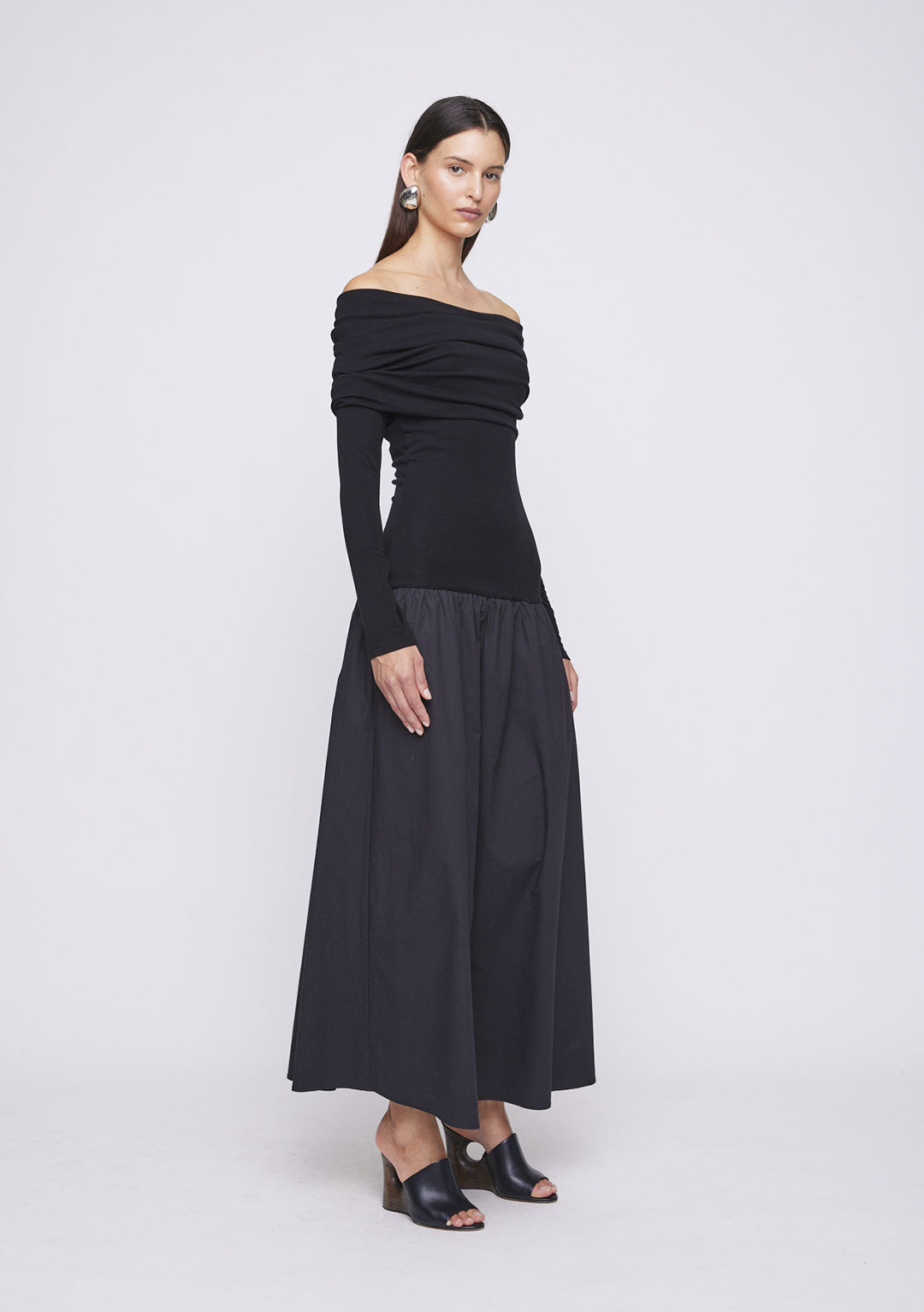 ANNA QUAN Morgan Dress Noir w/ Shade