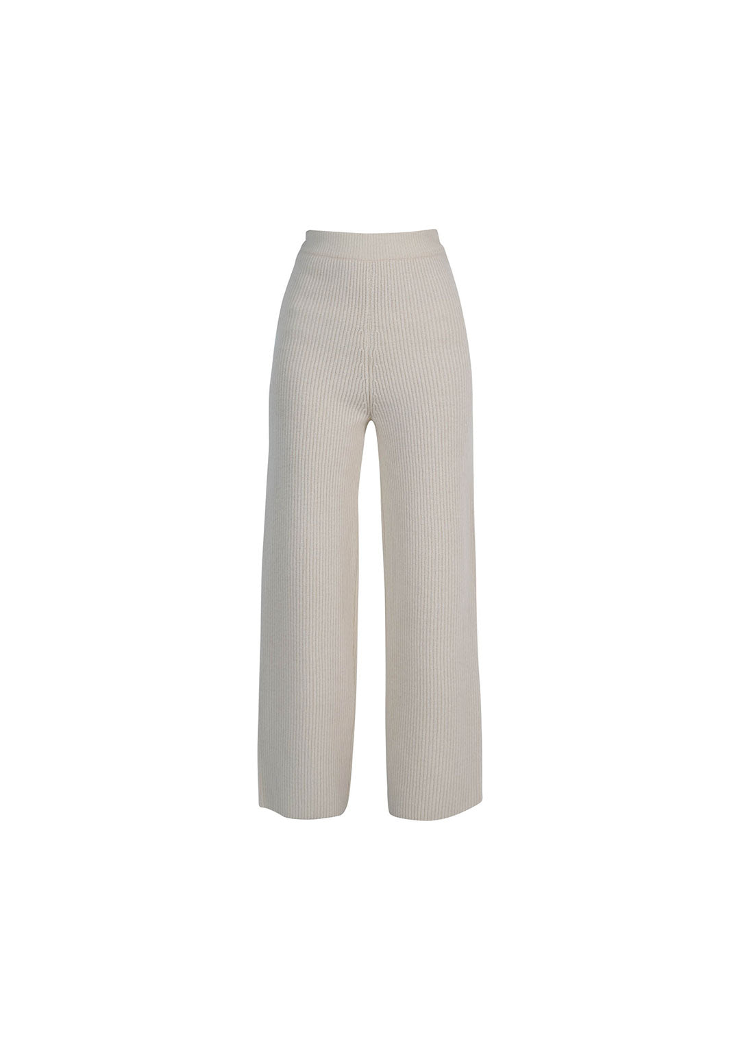 DRAE WHITE KNIT PANTS