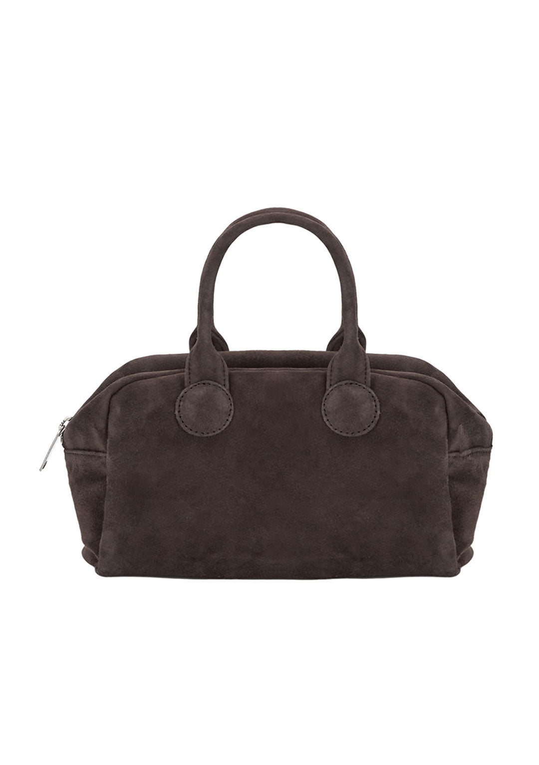 MARGESHERWOOD SOFT BOWLING BAG CHOCO BROWN SUEDE