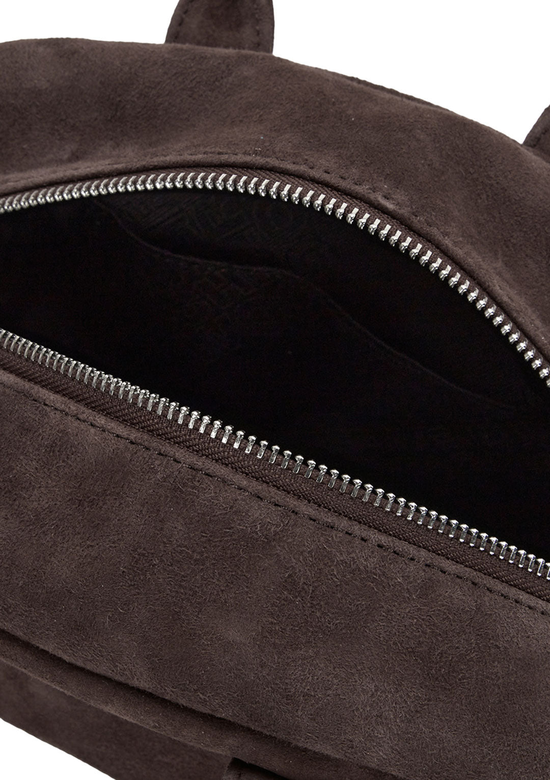 MARGESHERWOOD SOFT BOWLING BAG CHOCO BROWN SUEDE