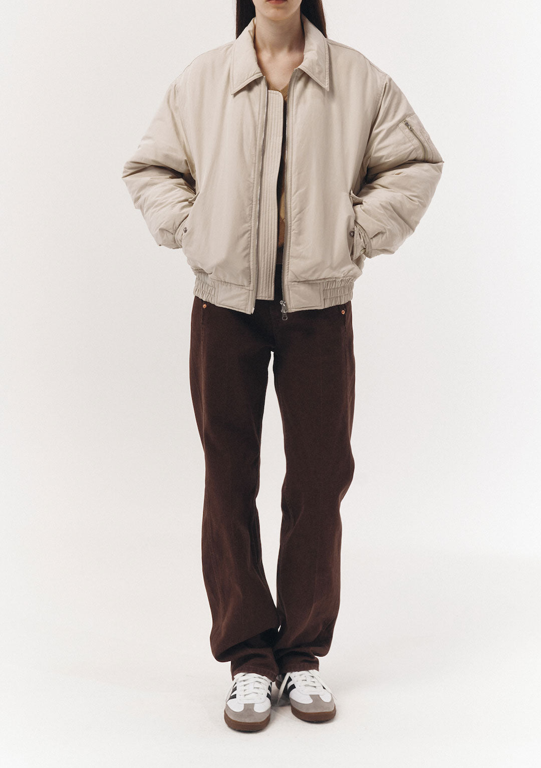 DUNST Classic Collared Bomber Jacket