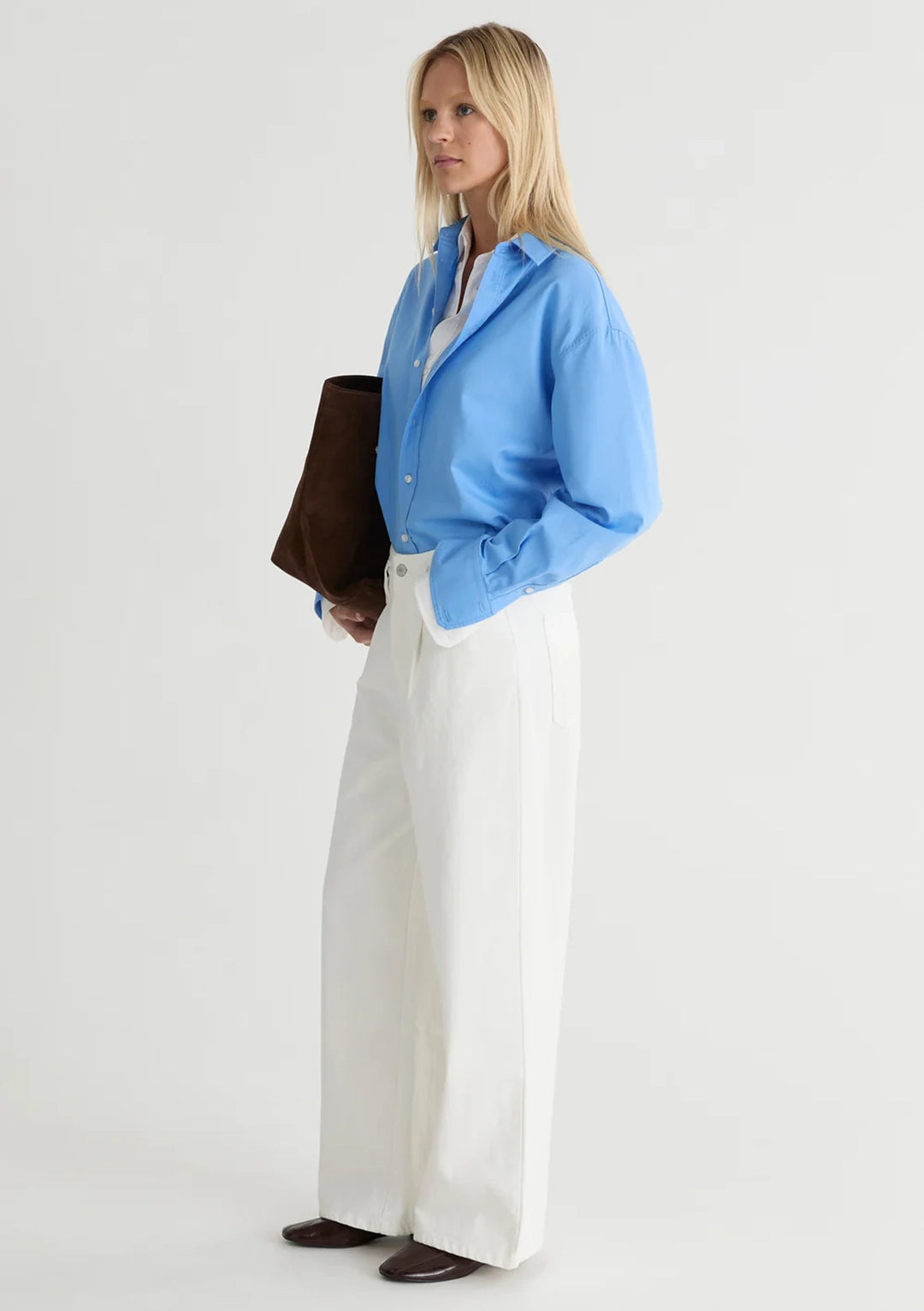 FRIENDS WITH FRANK THE FELICITY DENIM TROUSERS