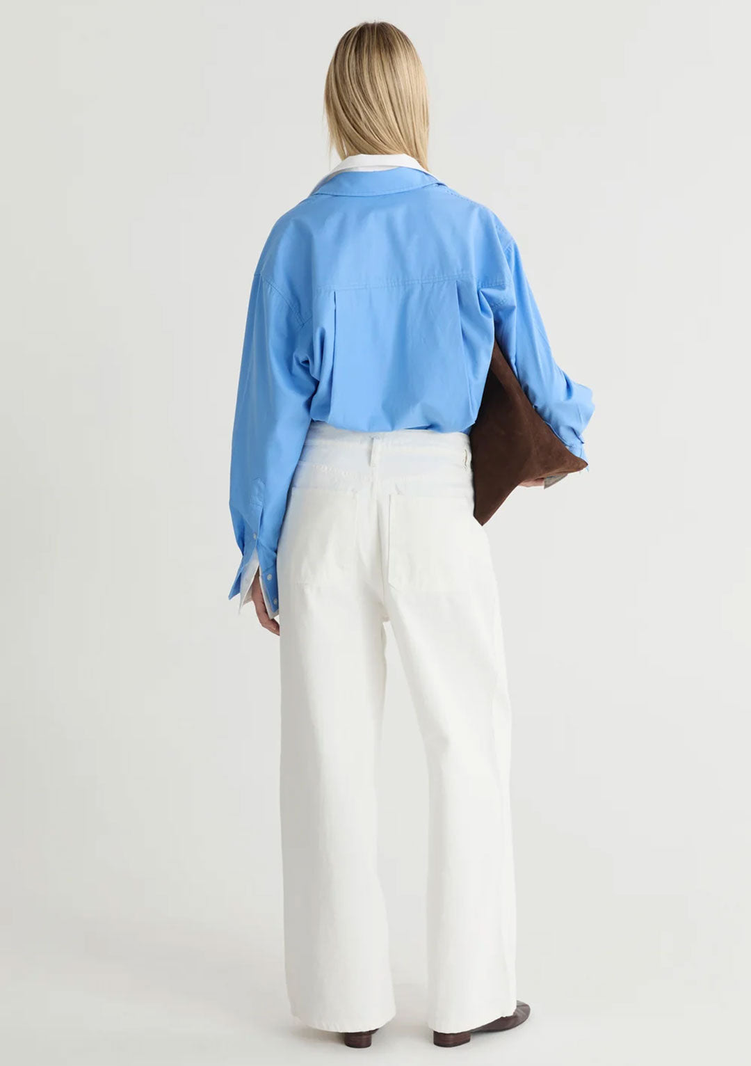 FRIENDS WITH FRANK THE FELICITY DENIM TROUSERS