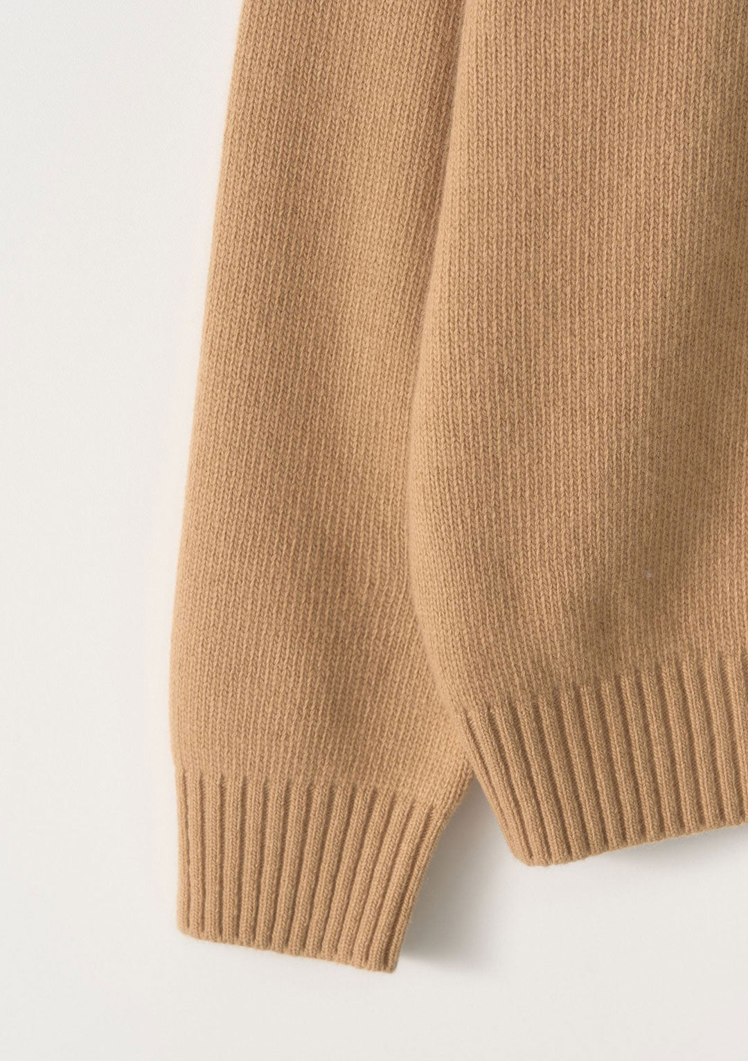 NOTHING WRITTEN JUDE ROUND PULLOVER BEIGE