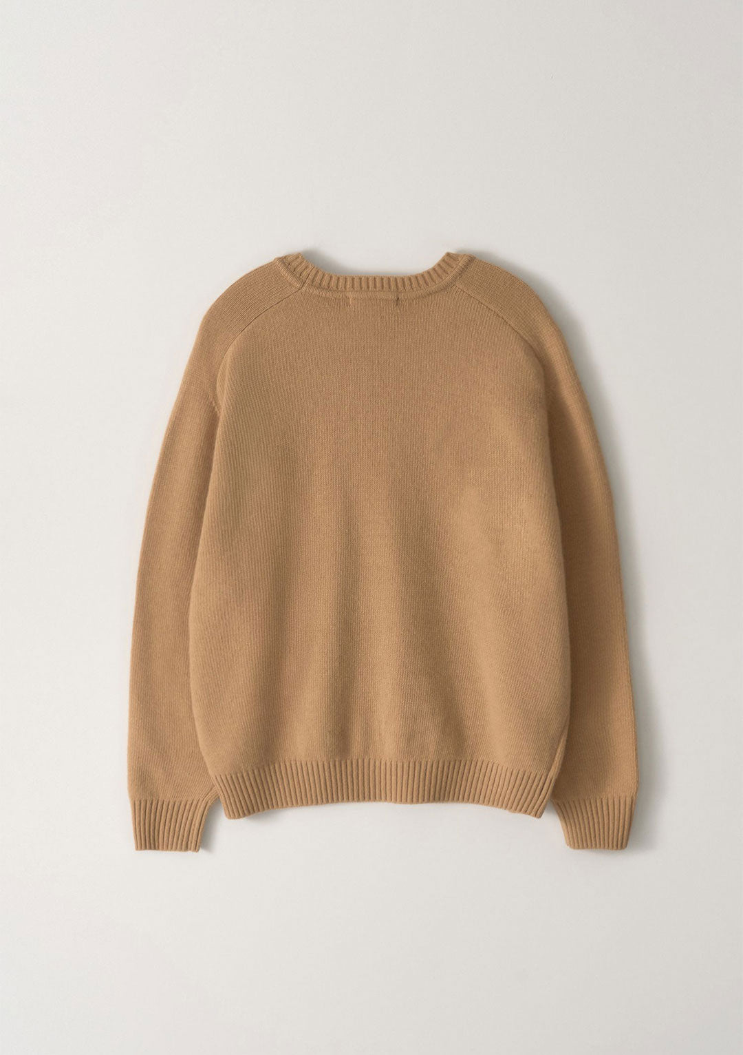 NOTHING WRITTEN JUDE ROUND PULLOVER BEIGE