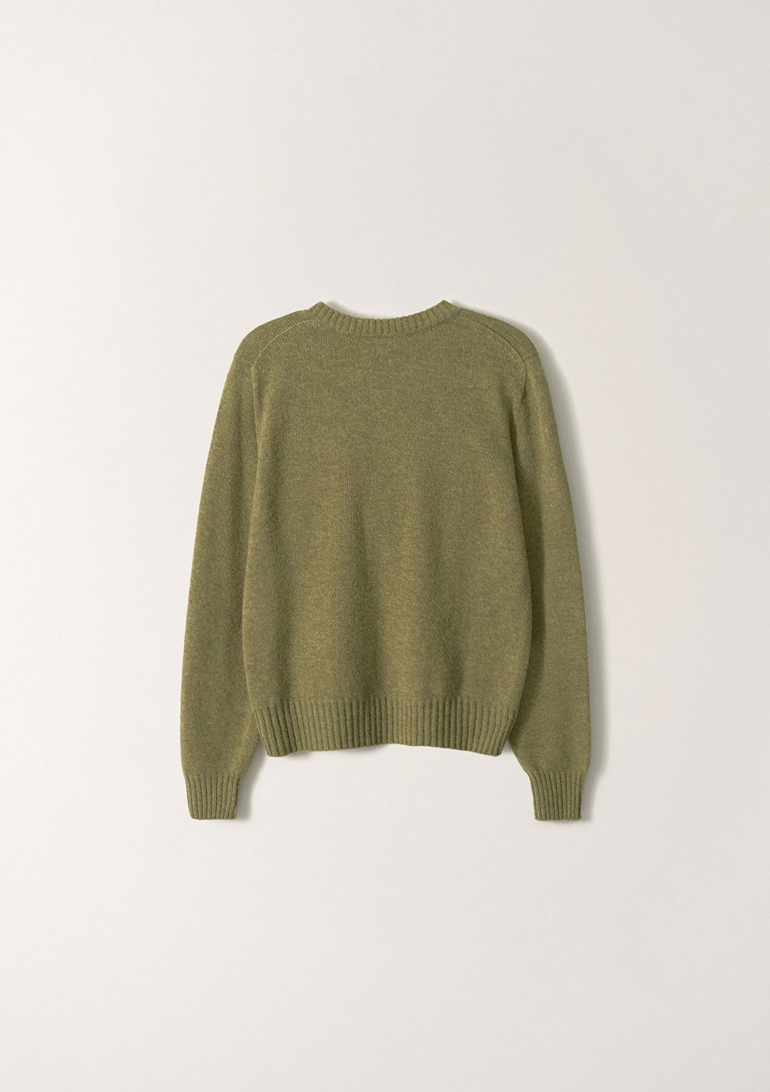NOTHING WRITTEN MARSH V-NECK PULLOVER HERB SAGE