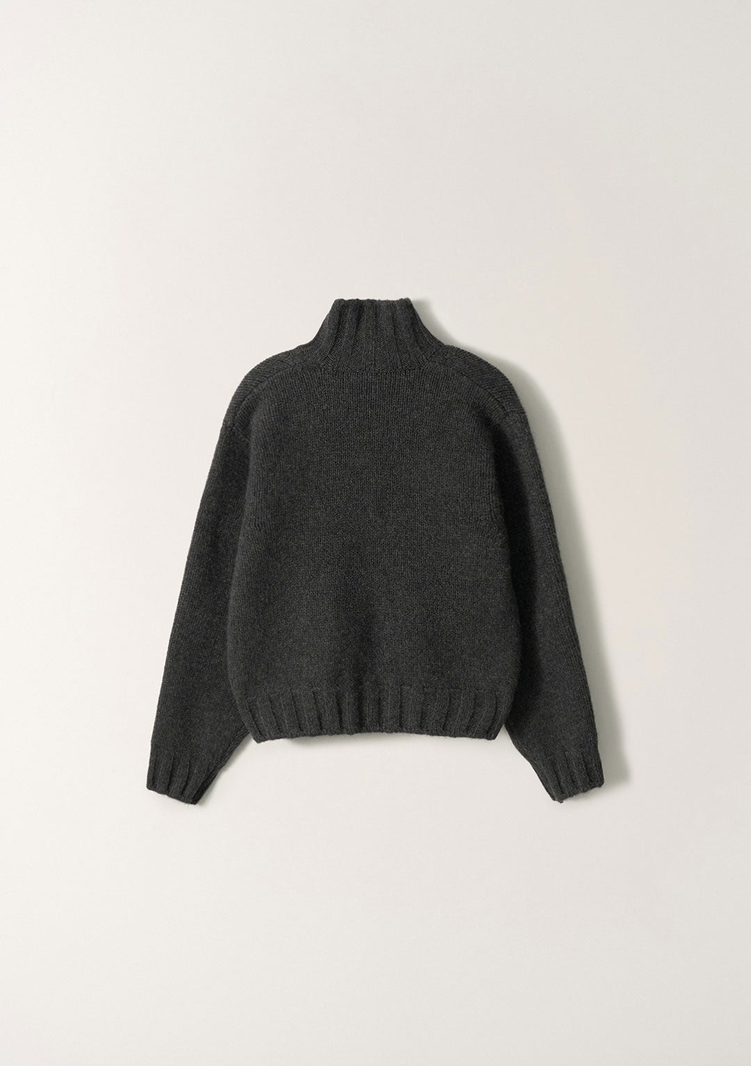 NOTHING WRITTEN MARRIE SOFT POCKET CARDIGAN CHARCOAL
