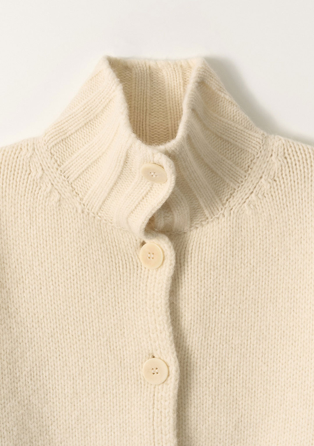 NOTHING WRITTEN MARRIE SOFT POCKET CARDIGAN CREAM