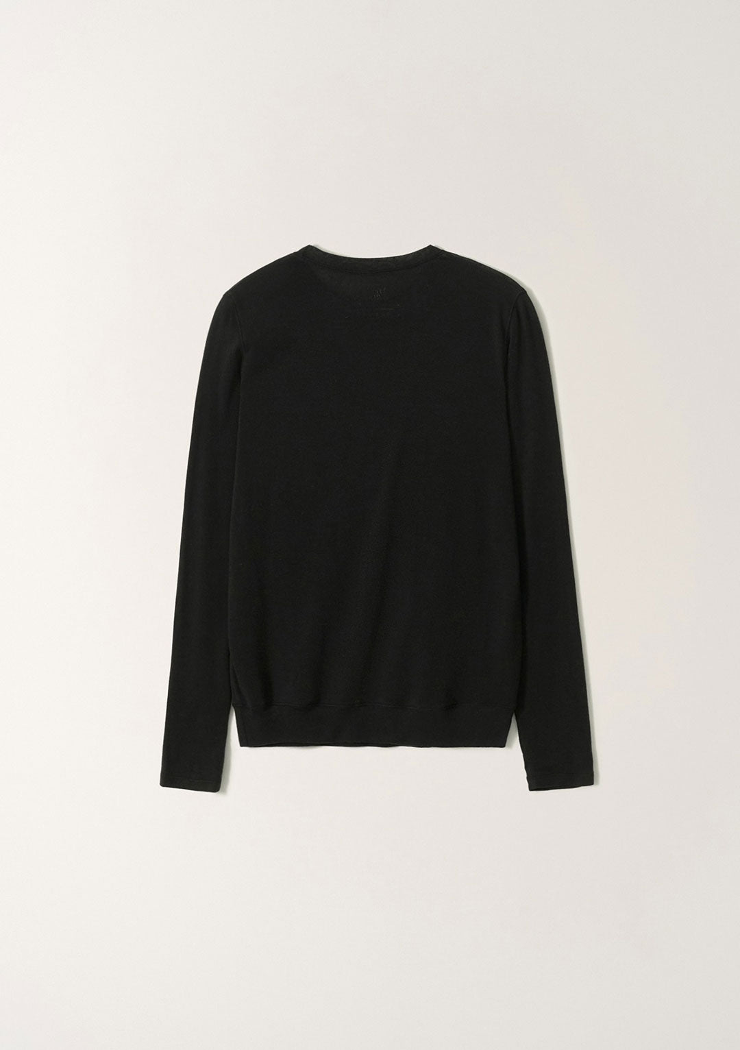 NOTHING WRITTEN AIMA WOOL T-SHIRT BLACK