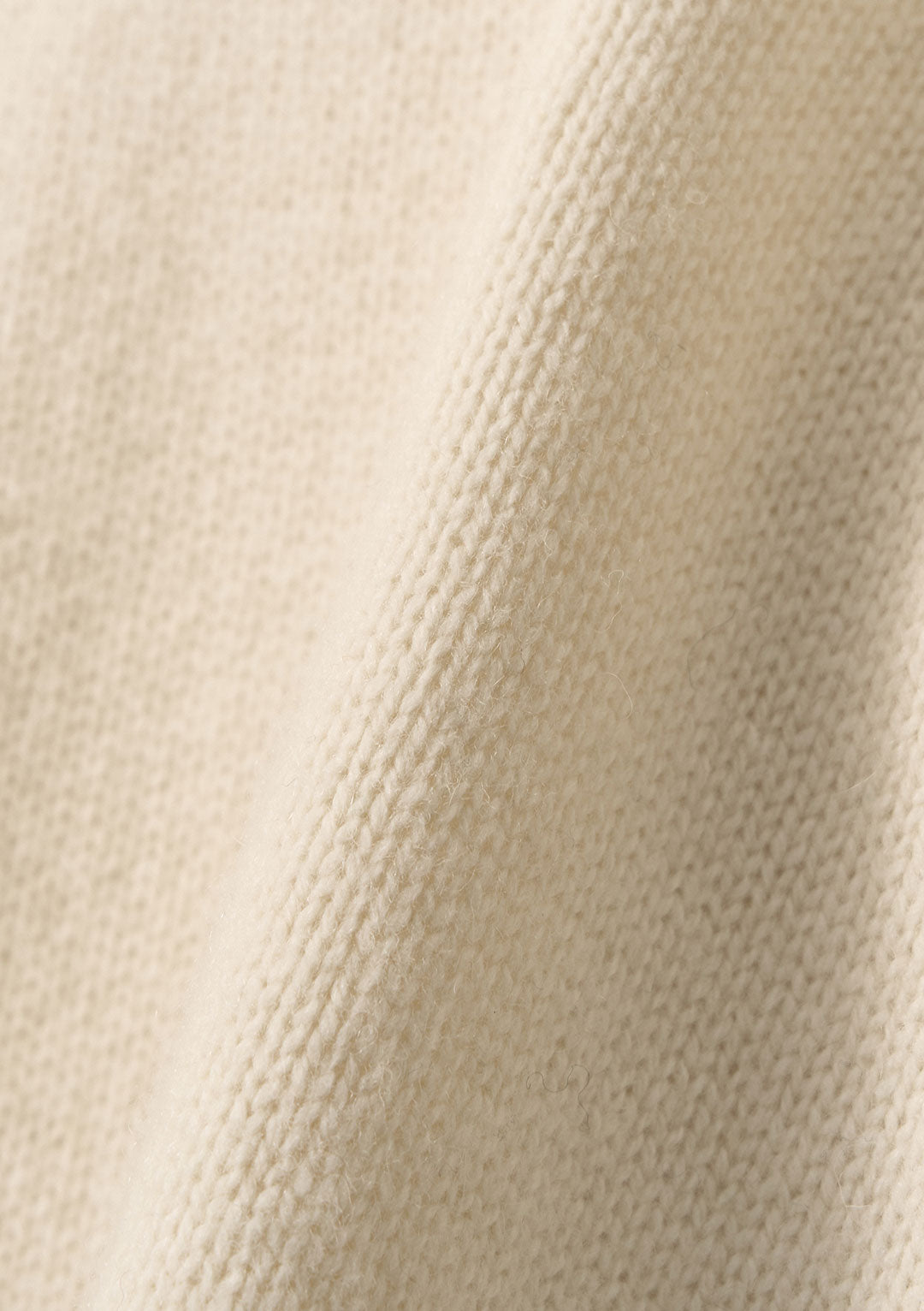 NOTHING WRITTEN BUNNY WOOL PULLOVER KNIT PURE IVORY