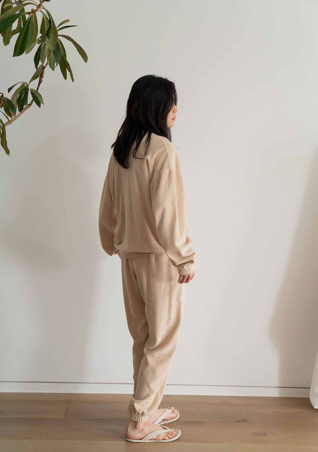 MISSING YOU ALREADY ORGANIC TERRY JOGGER PANTS
