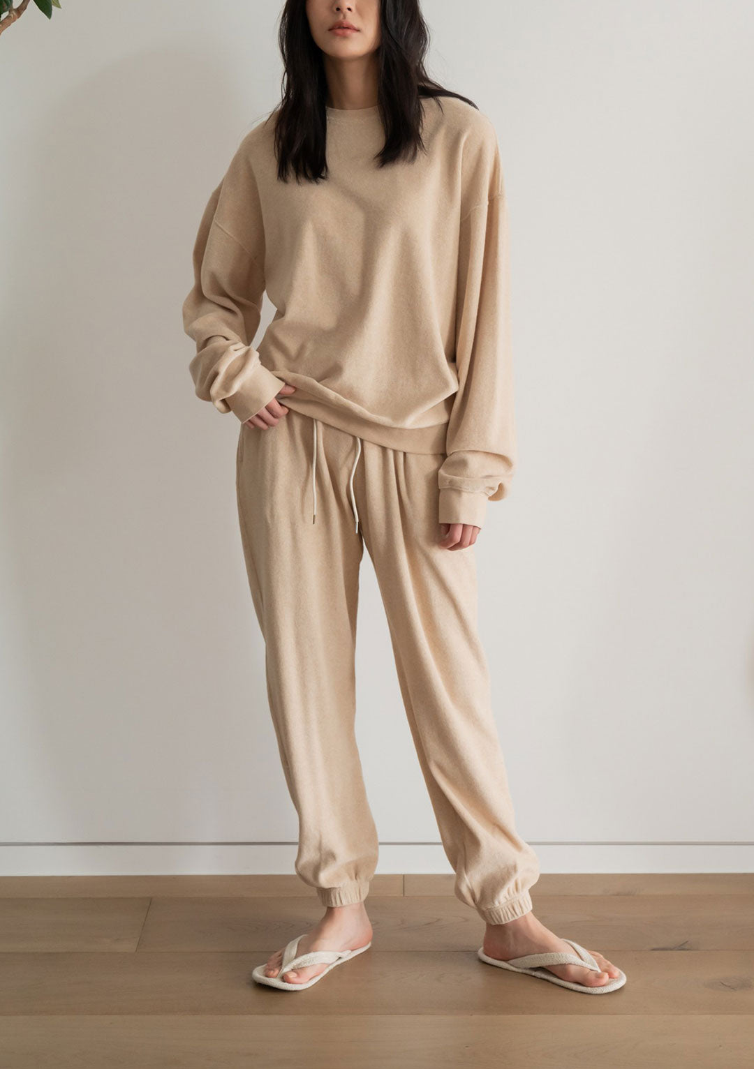 MISSING YOU ALREADY ORGANIC TERRY JOGGER PANTS