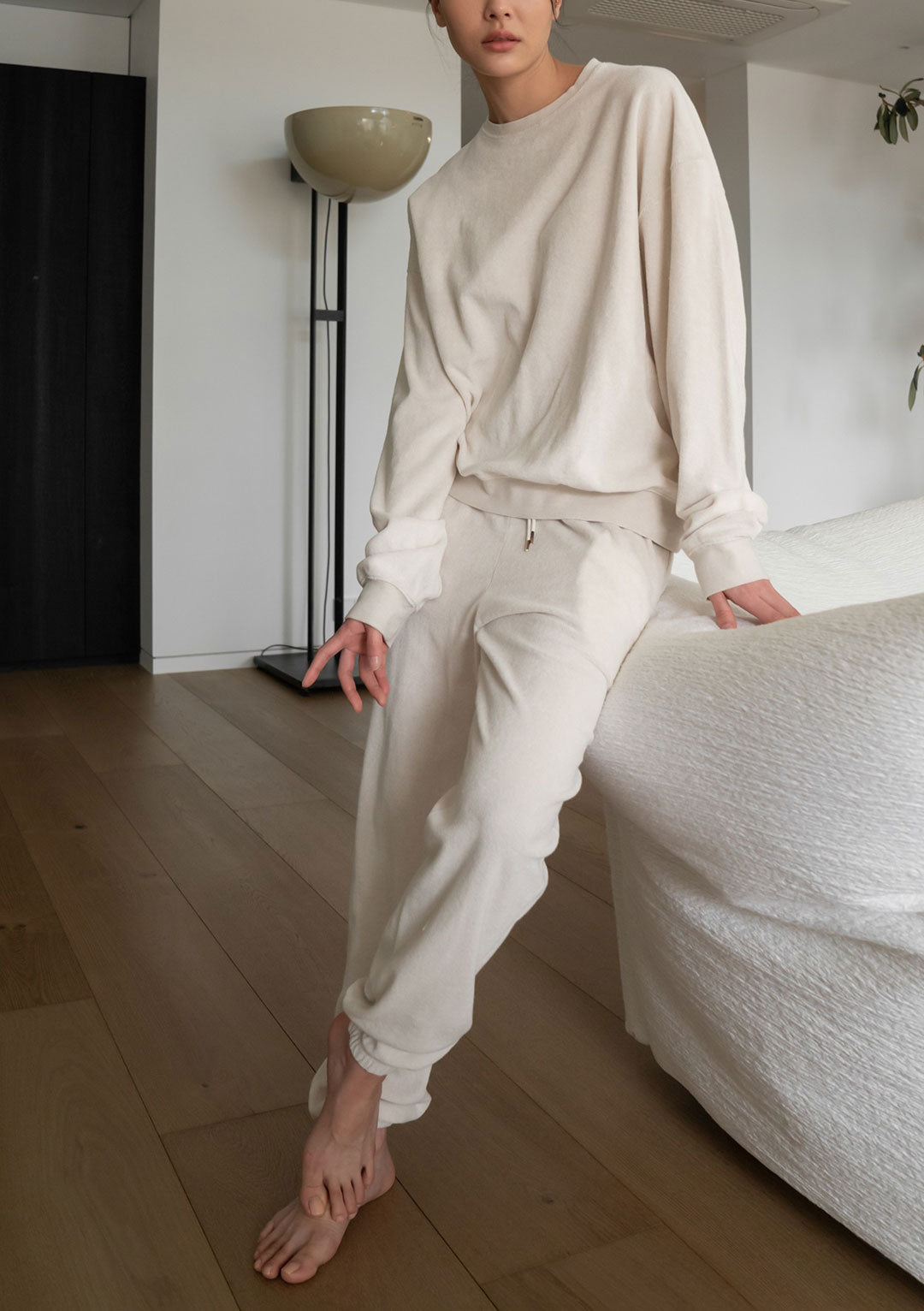 MISSING YOU ALREADY ORGANIC TERRY JOGGER PANTS