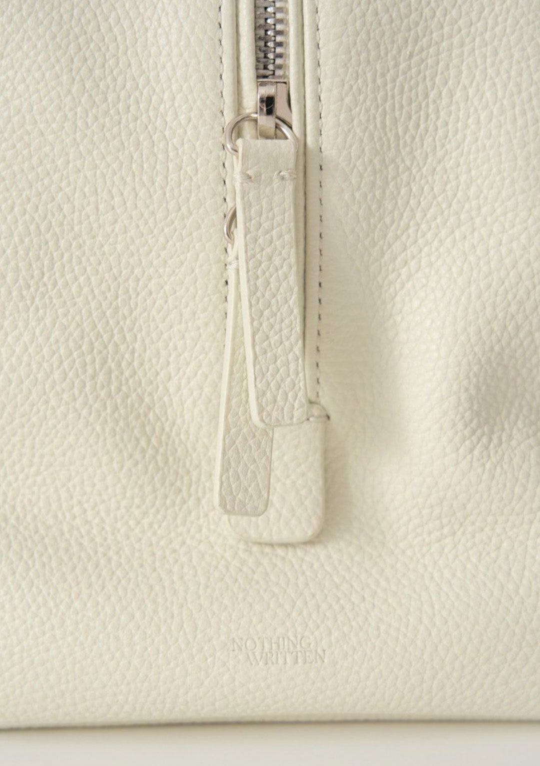 NOTHING WRITTEN POCKET SHOULDER BAG SALT